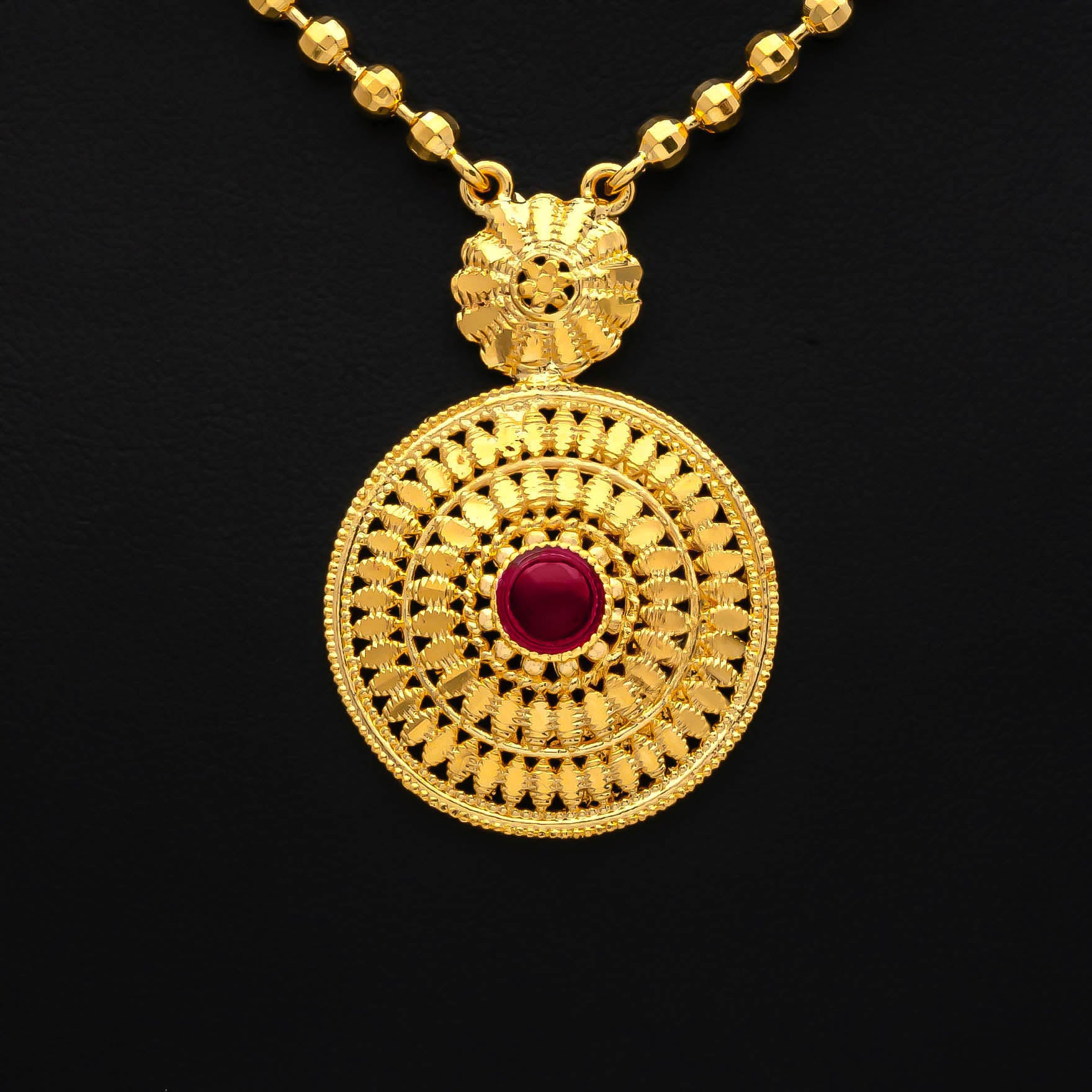 STONE NECKLACE PSNS113R-034