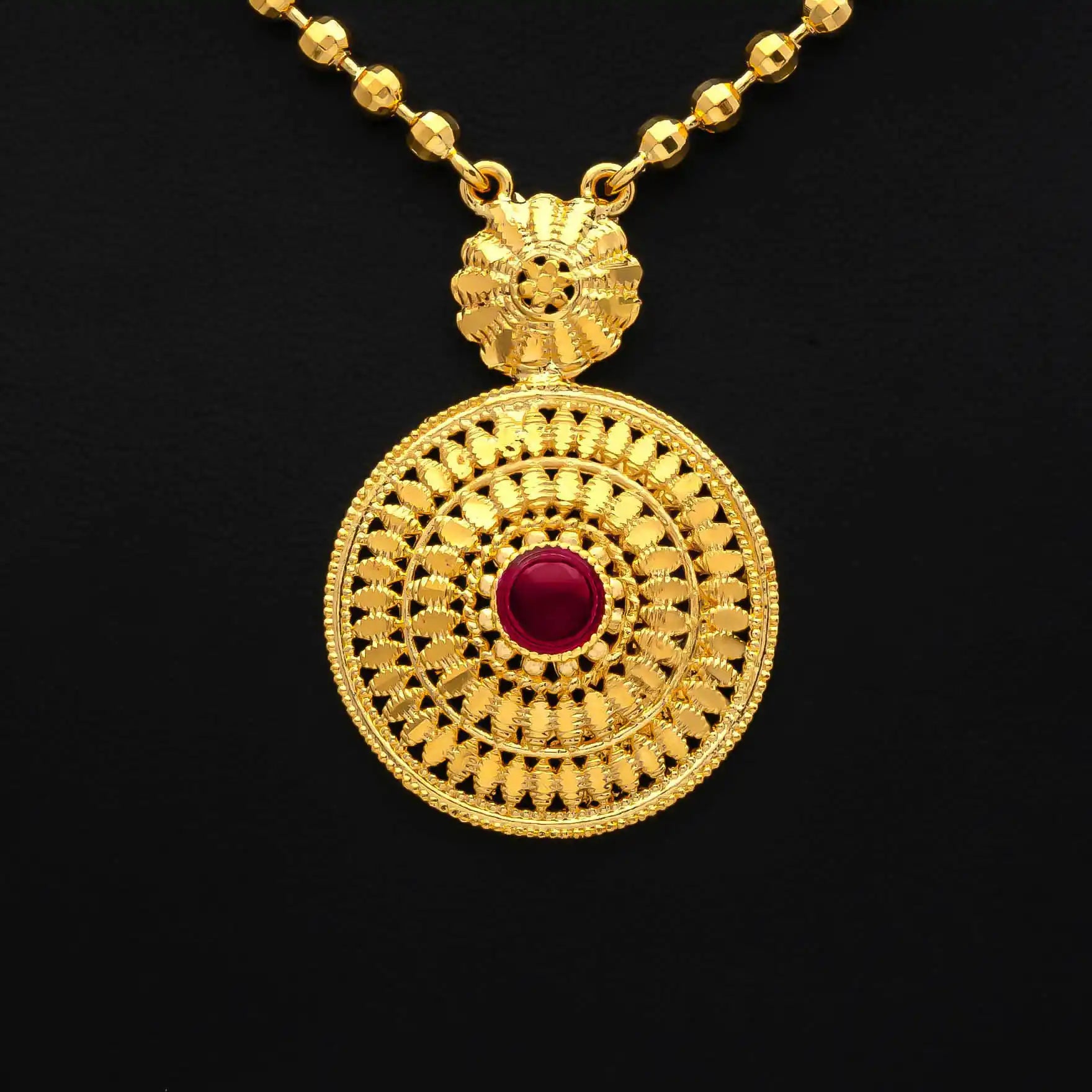 STONE NECKLACE PSNS113R-034