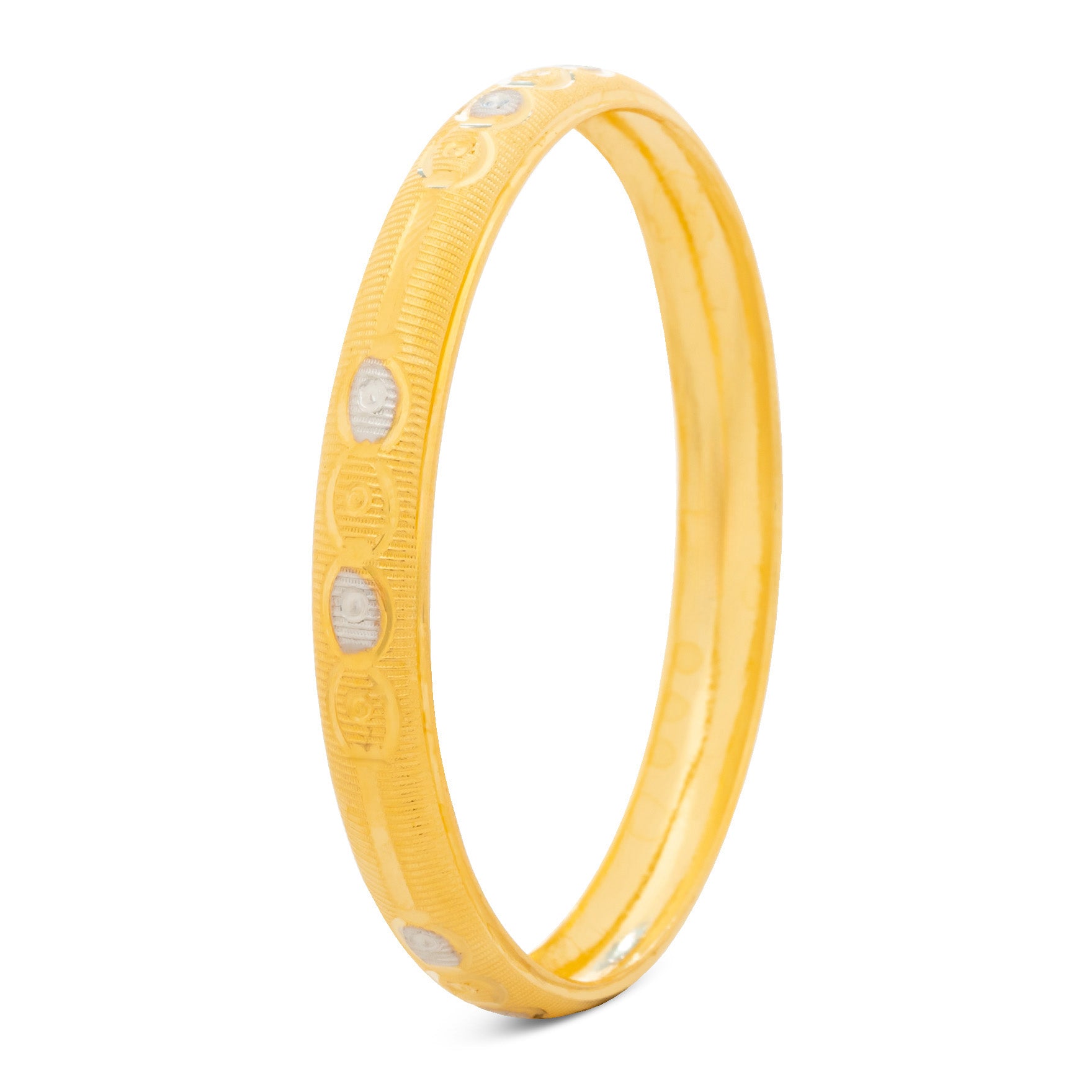 RHODIUM BANGLE PRGB13-091