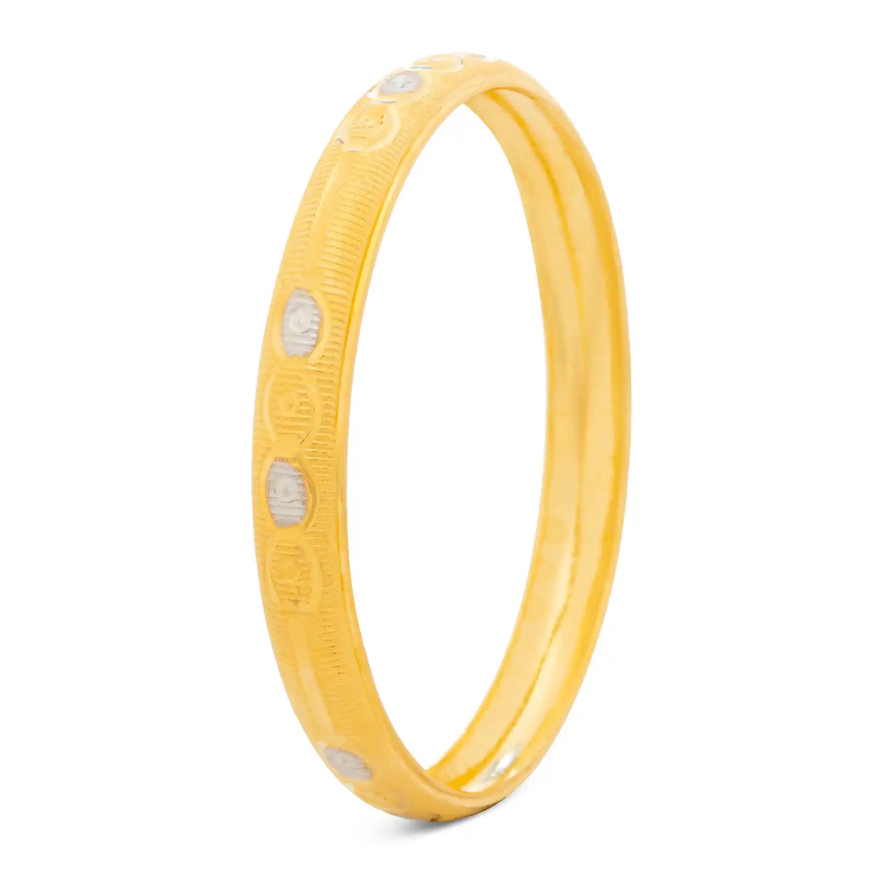 RHODIUM BANGLE PRGB13-091