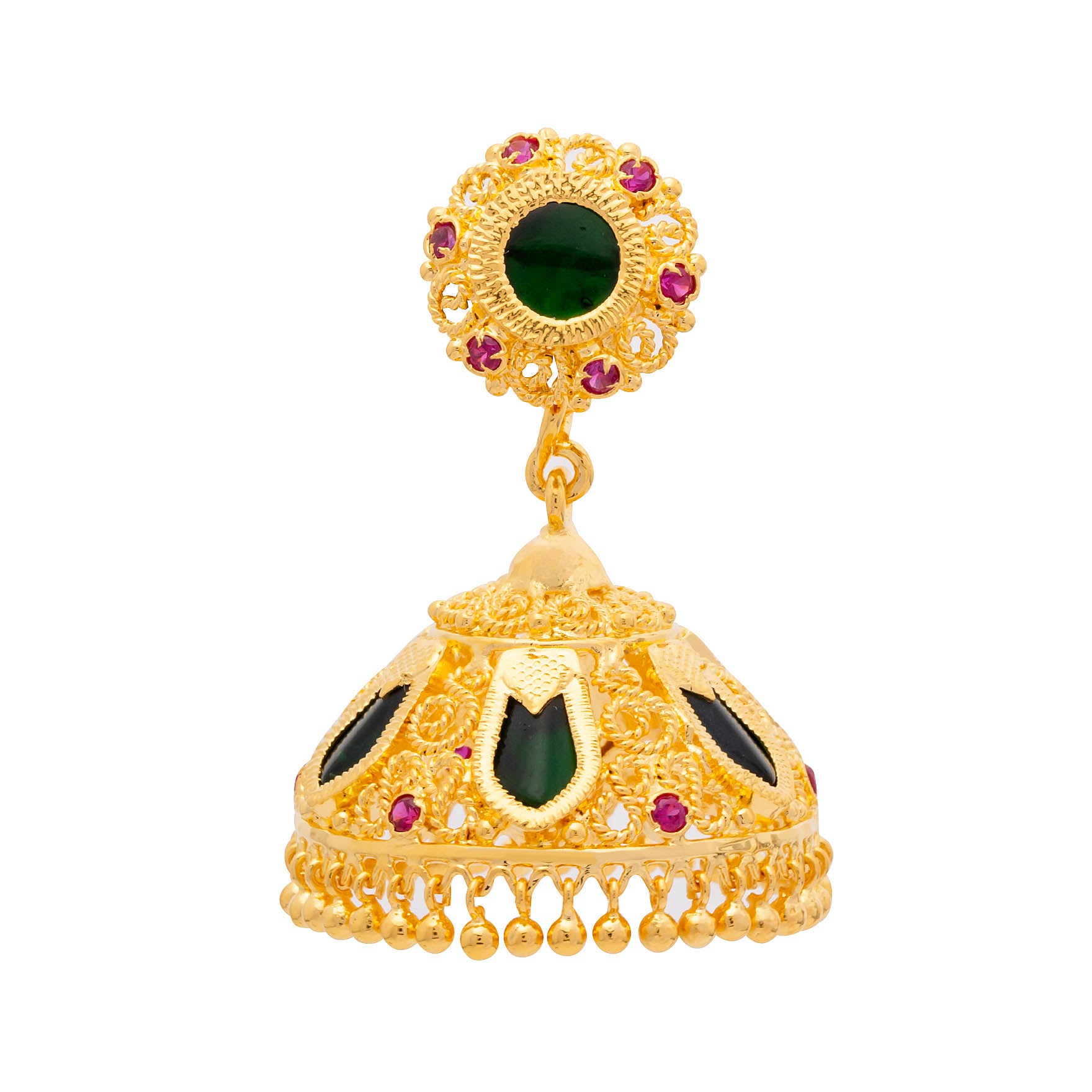Shop Gold Plated Earrings for Women | Parakkat Jewels