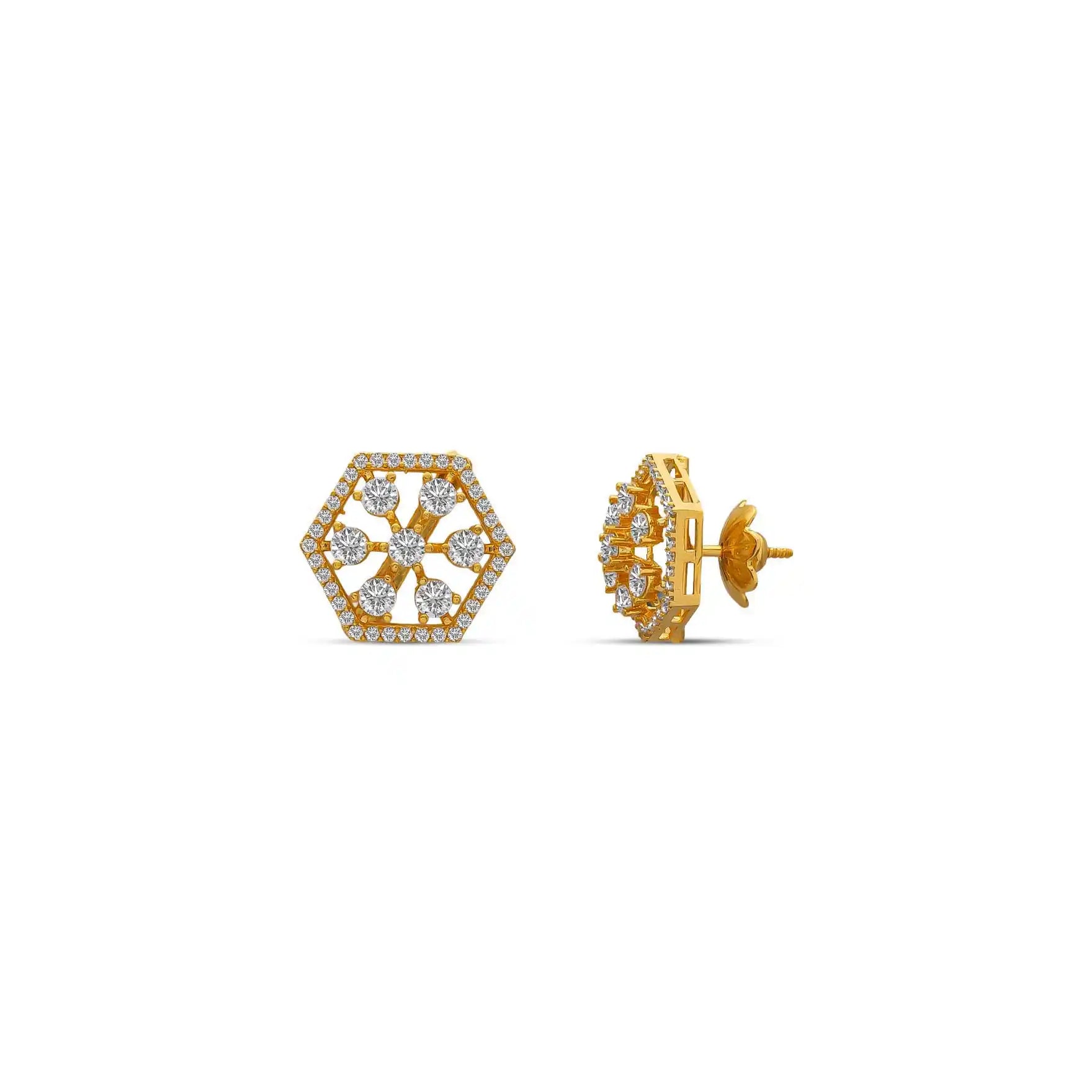 Premium Stone Stud PMSST21W-082