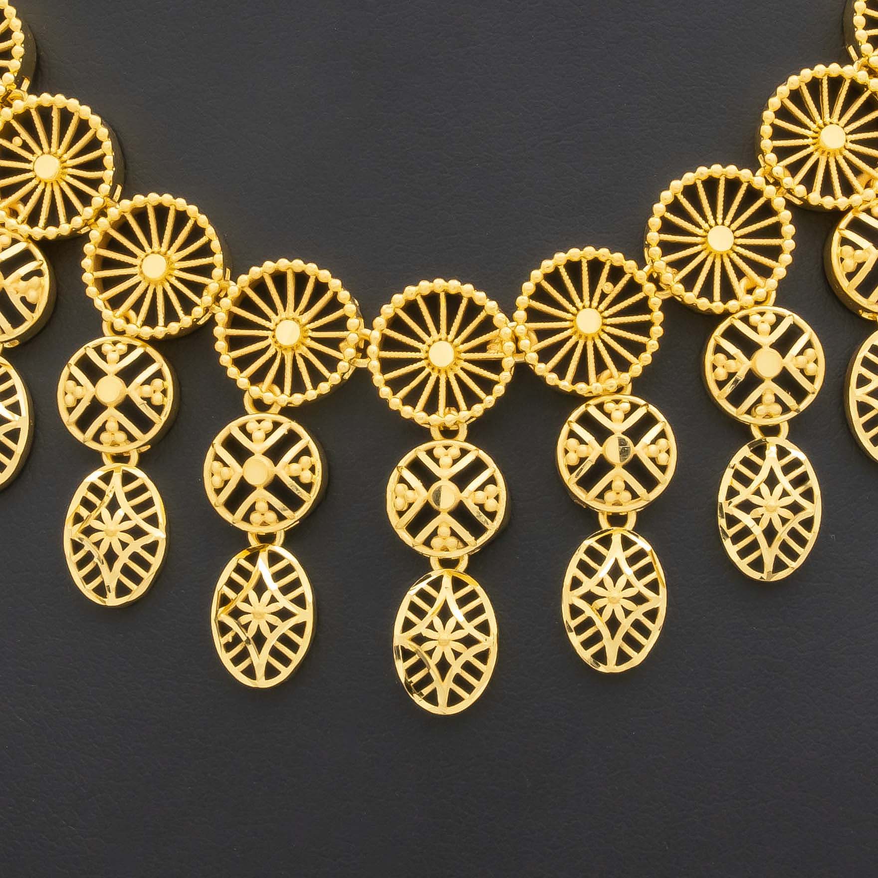Premiun Stone Necklace with Stud PGNS24-035, PGHST7-061