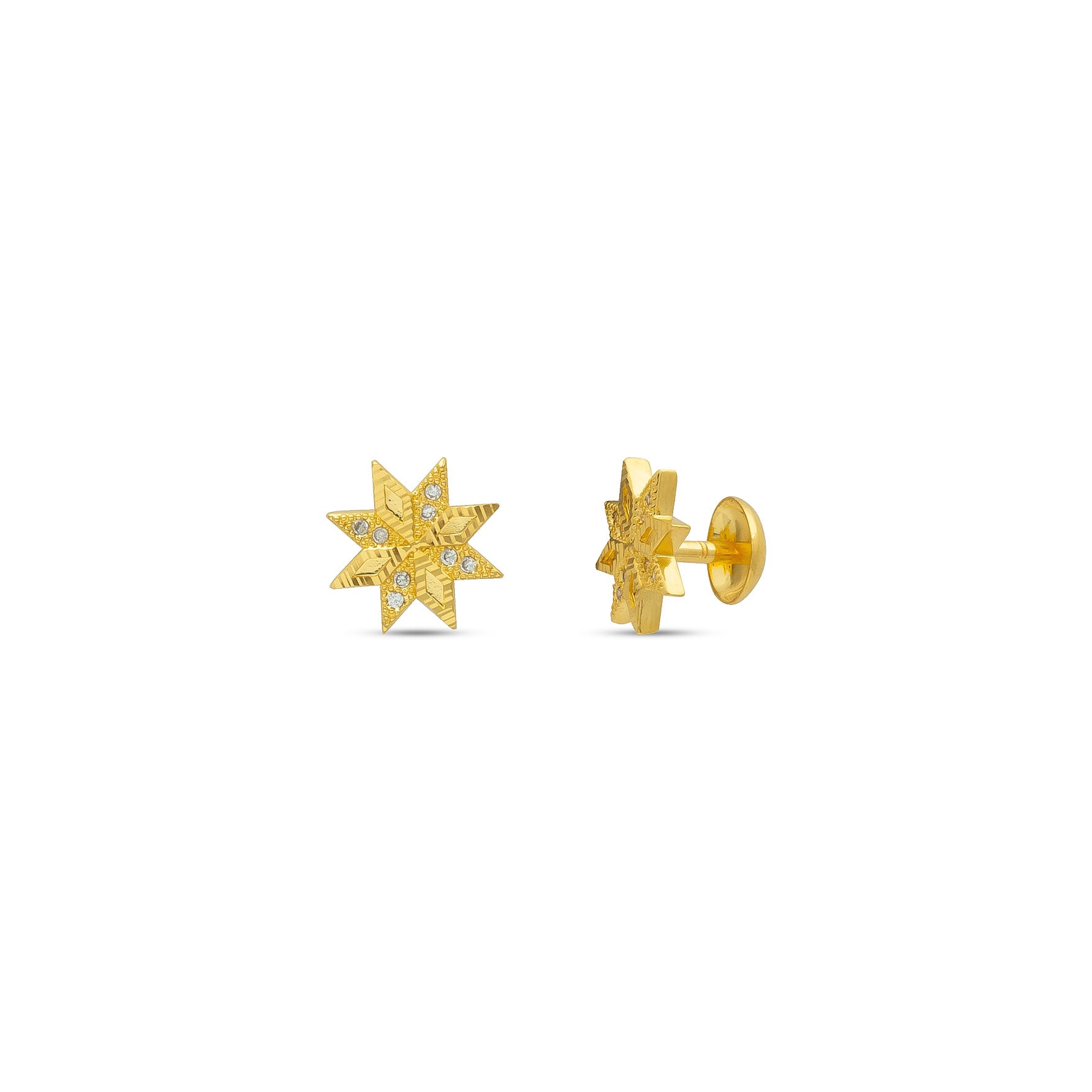 STONE EARRING PSST291W-001