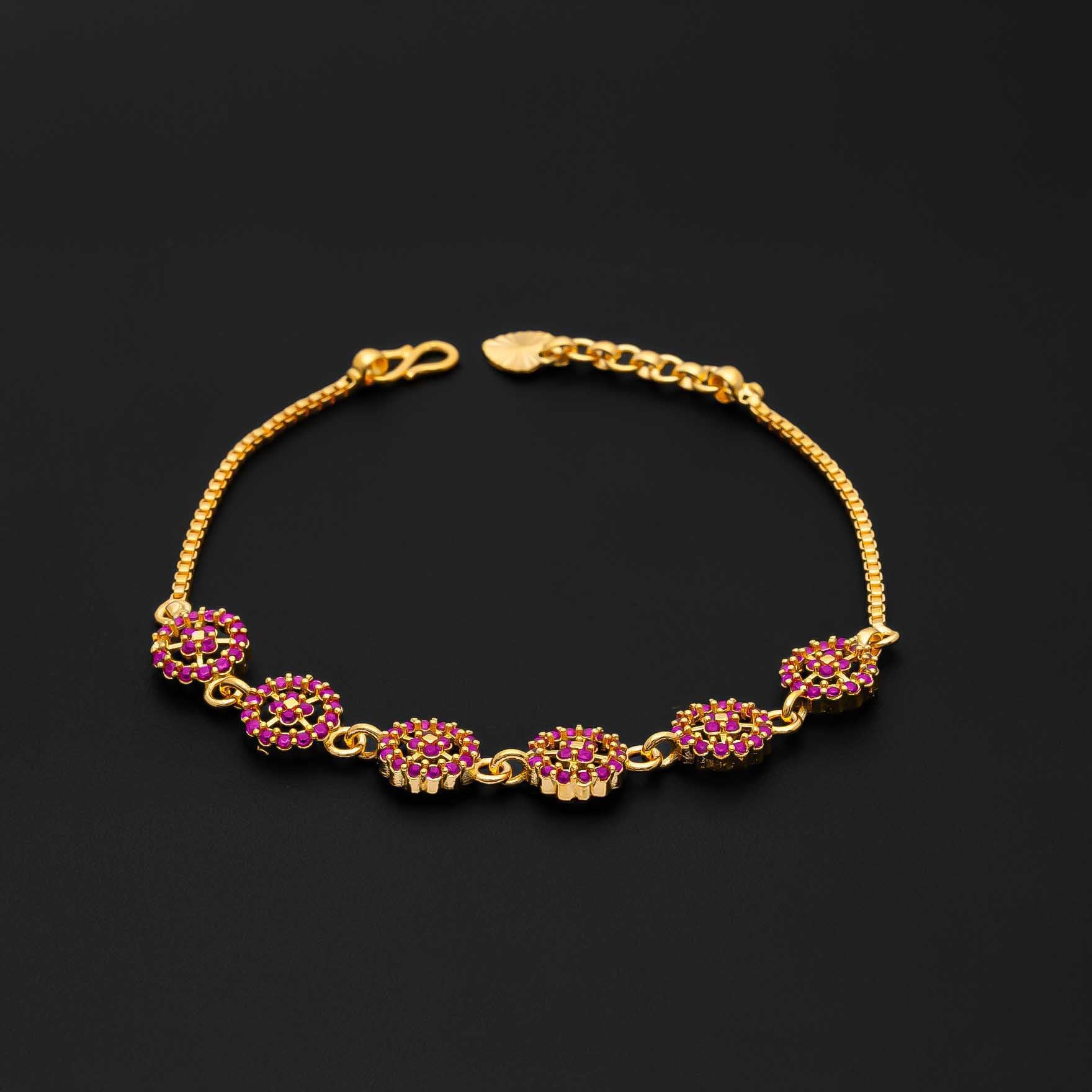 Stone Bracelet PSBR119R-052