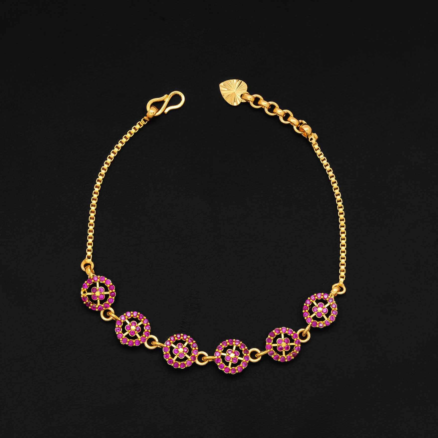 Stone Bracelet PSBR119R-052