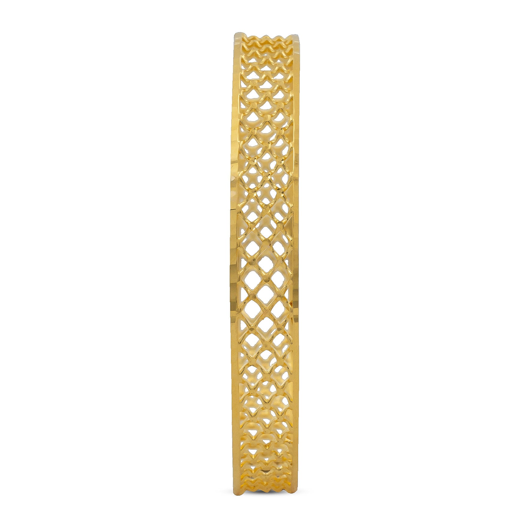 24CT HEAVY Gold Layered BOHO STYLE BANGLE PGB108-052