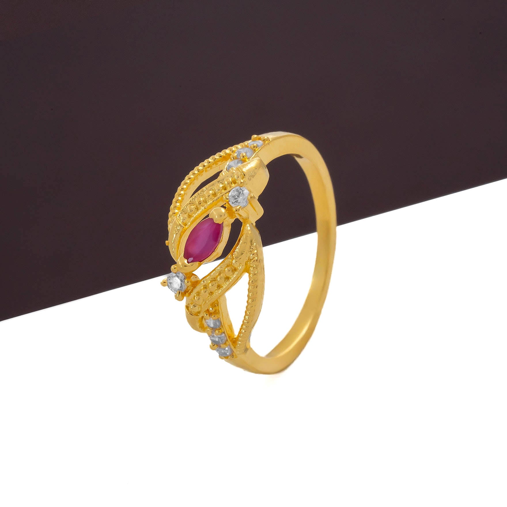 GOLDEN STONE RING PSR161WR-021