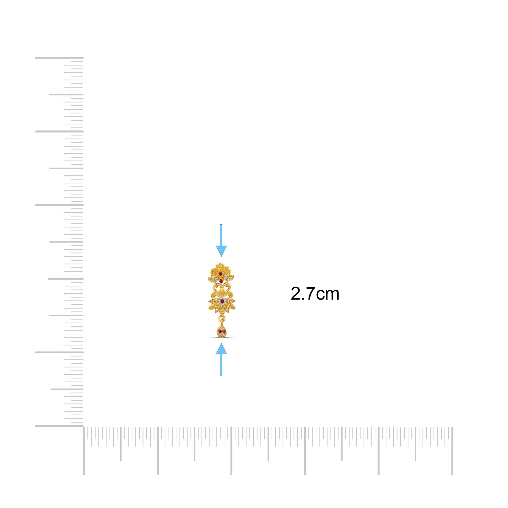 Hanging Stone Stud PSHST10WR-041