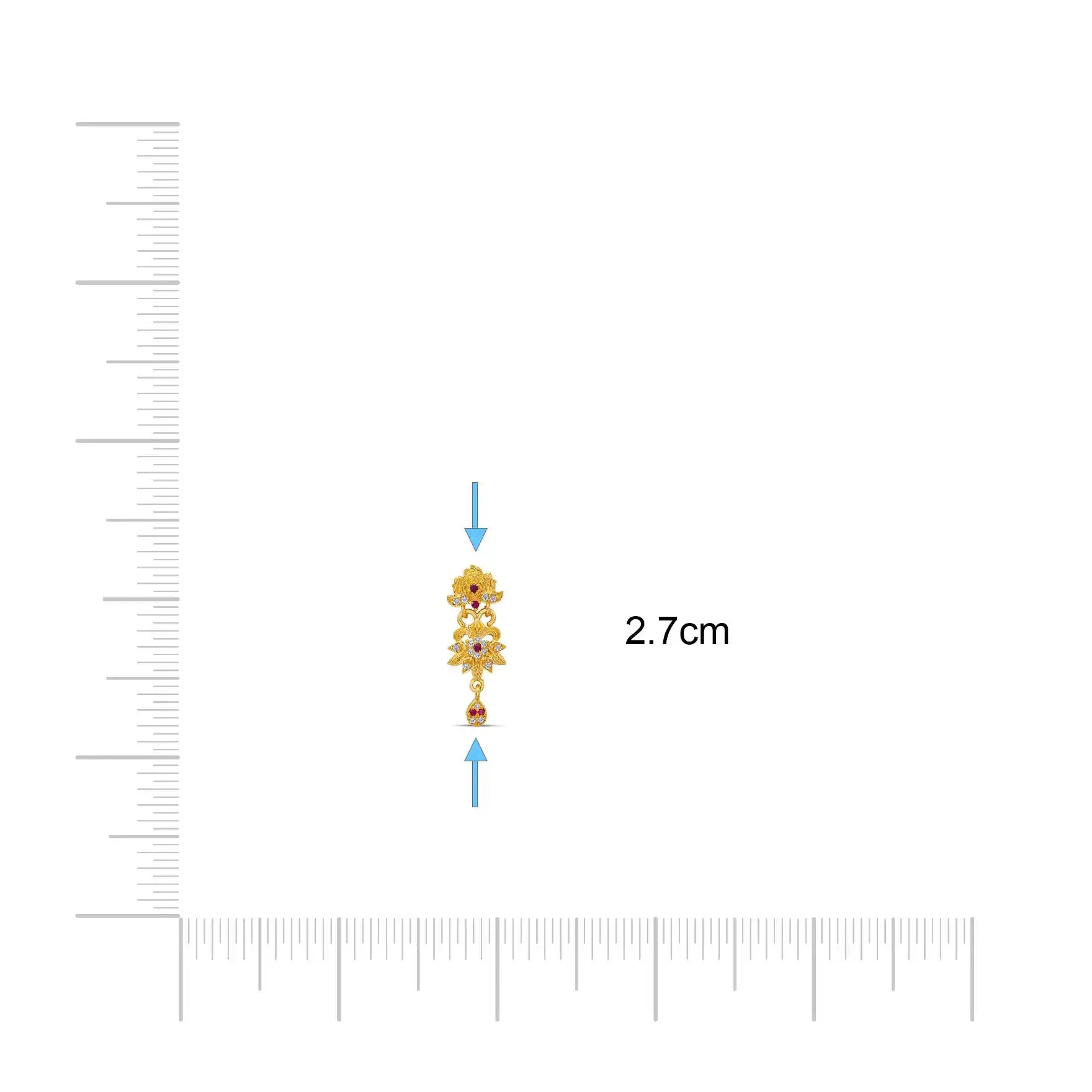 Hanging Stone Stud PSHST10WR-041