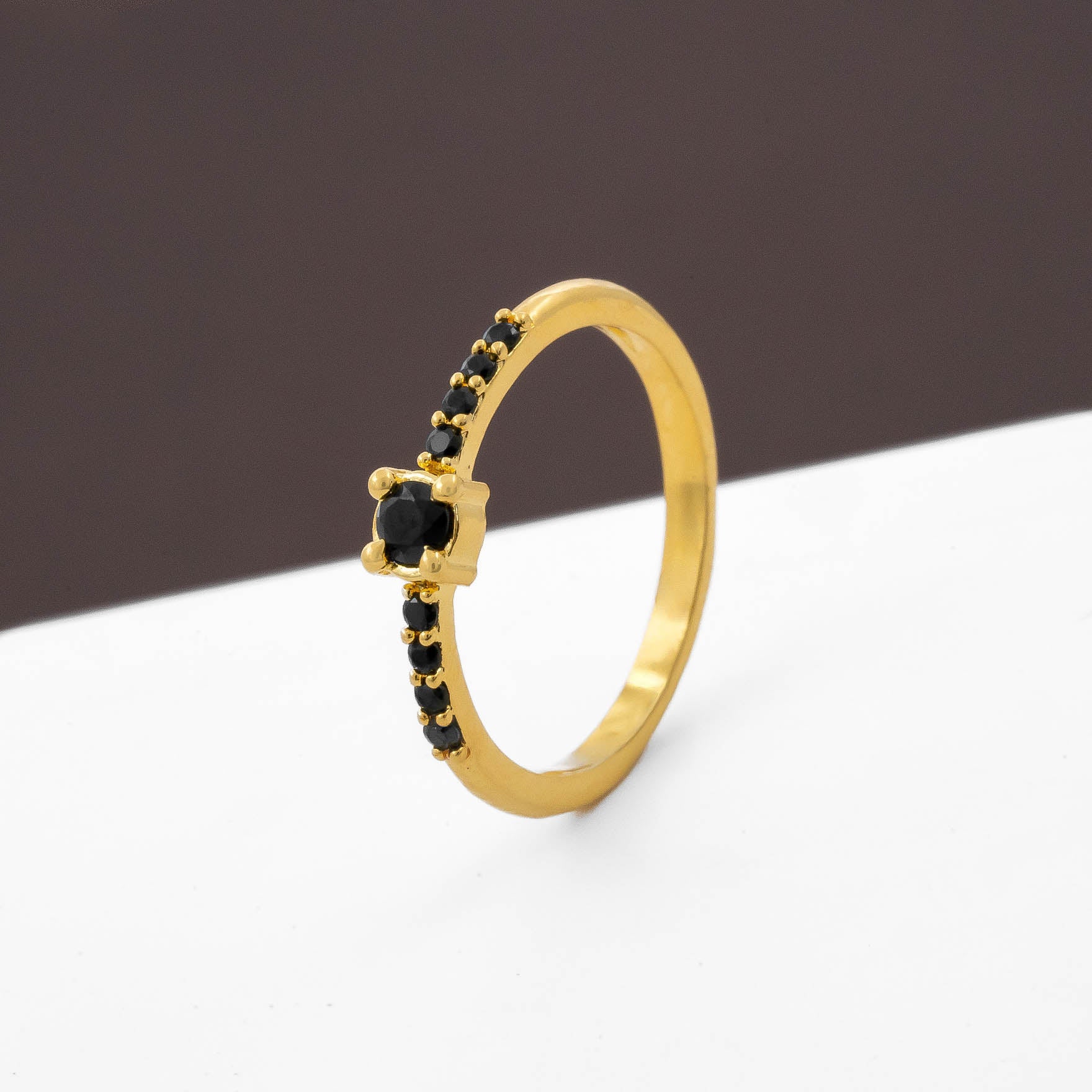 GOLDEN STONE RING PSR35B-041