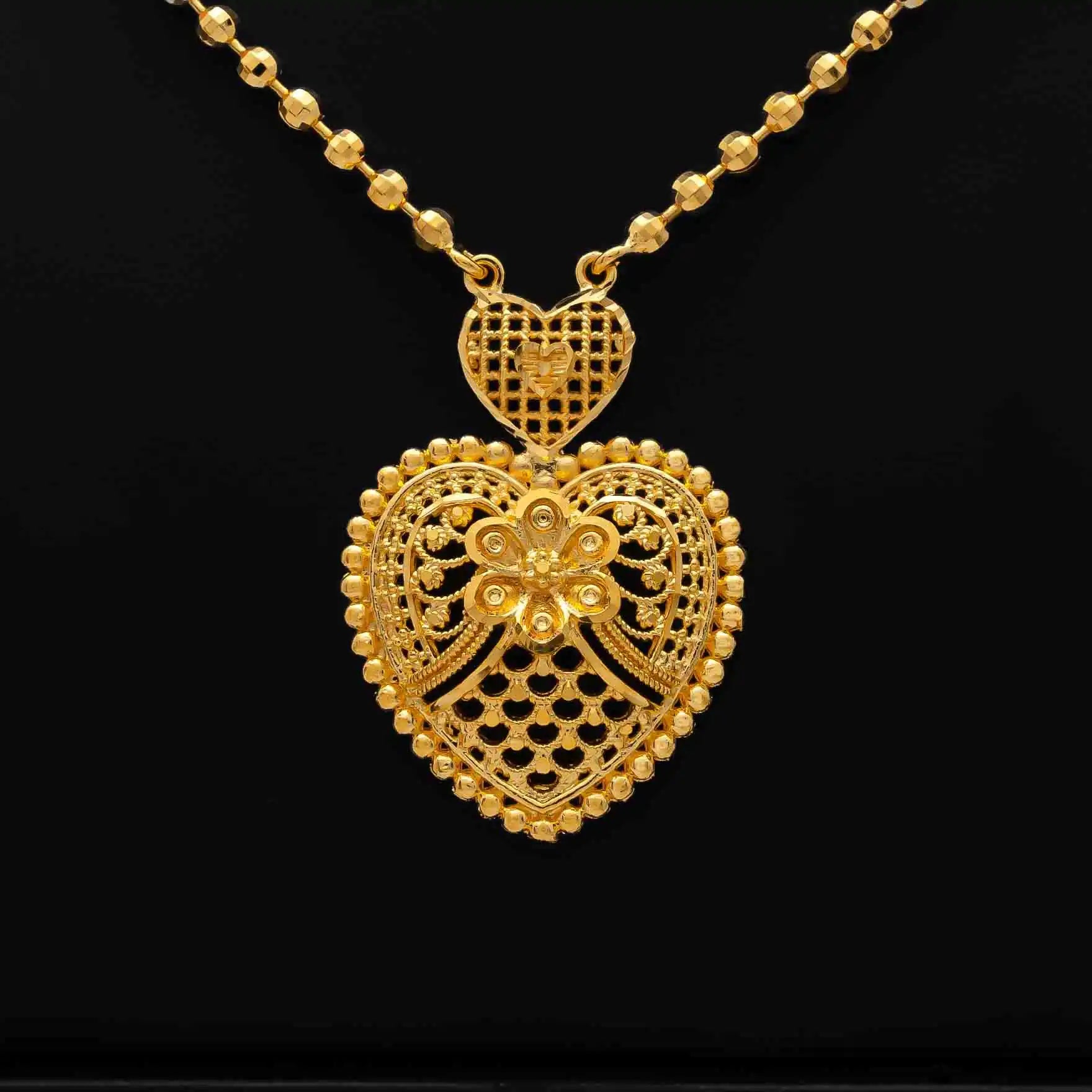 Golden Necklace PGNS120-034