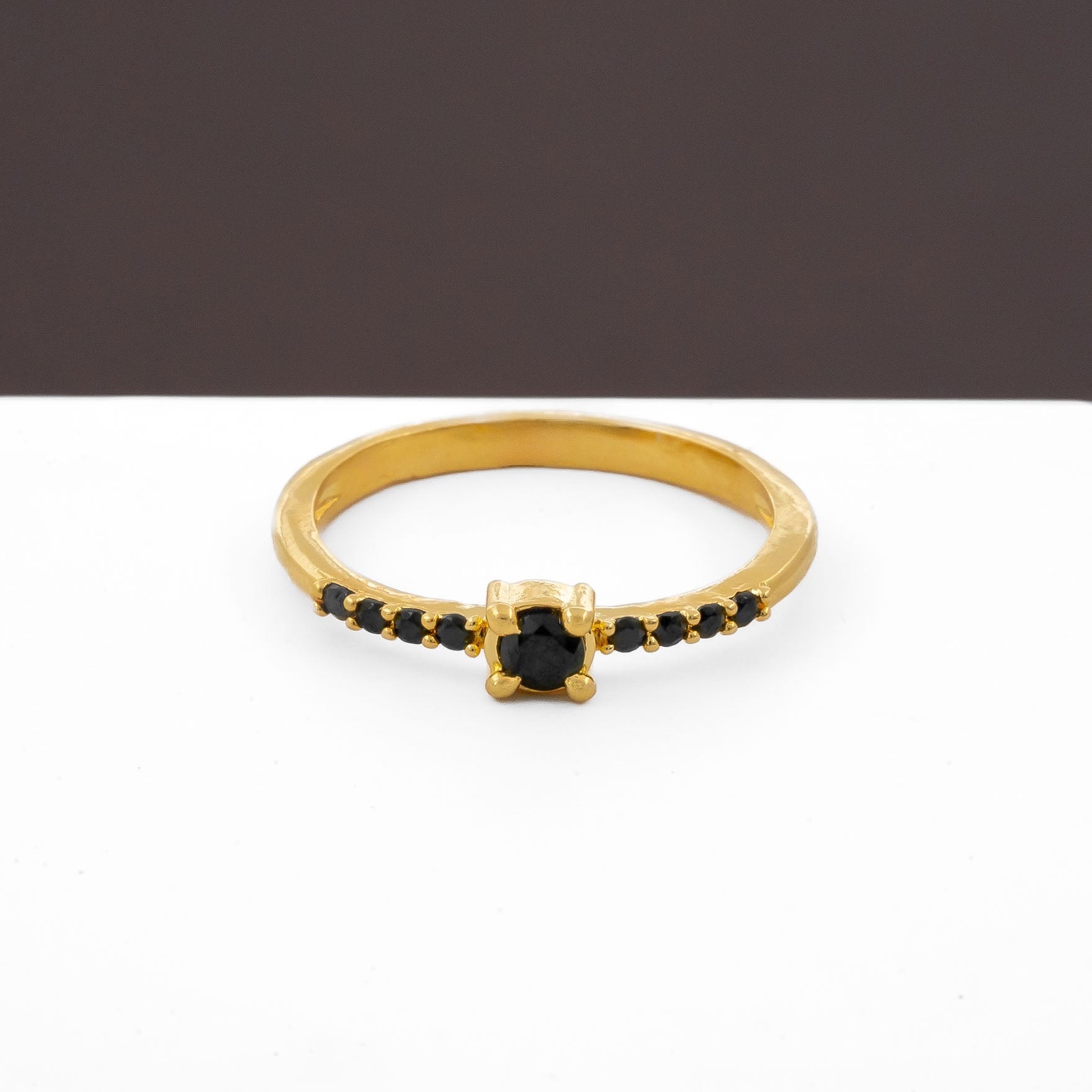 GOLDEN STONE RING PSR35B-041