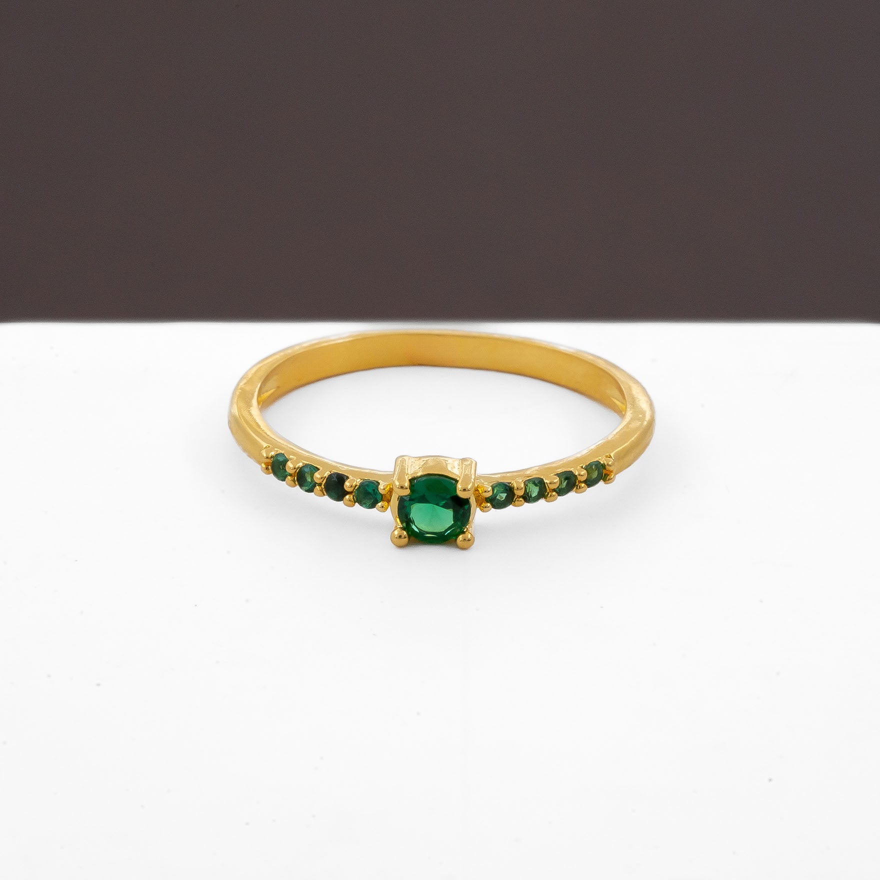 GOLDEN STONE RING PSR35G-041