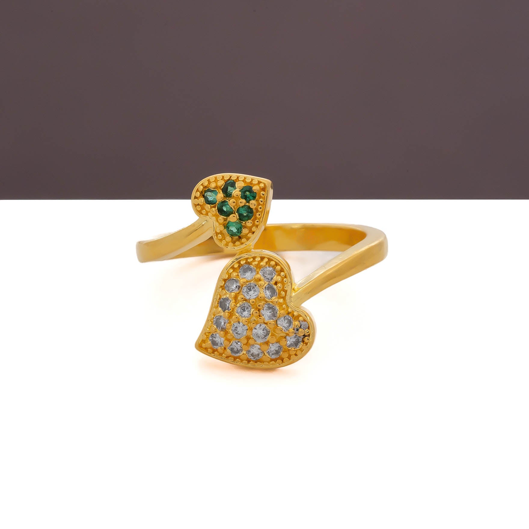 GOLDEN STONE RING PSR32WG-031