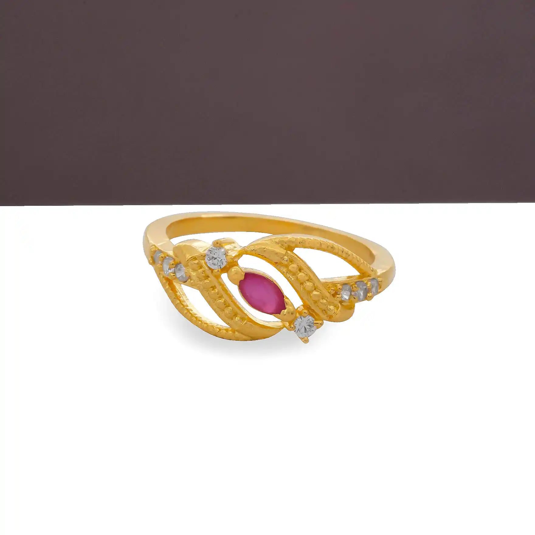 GOLDEN STONE RING PSR161WR-021