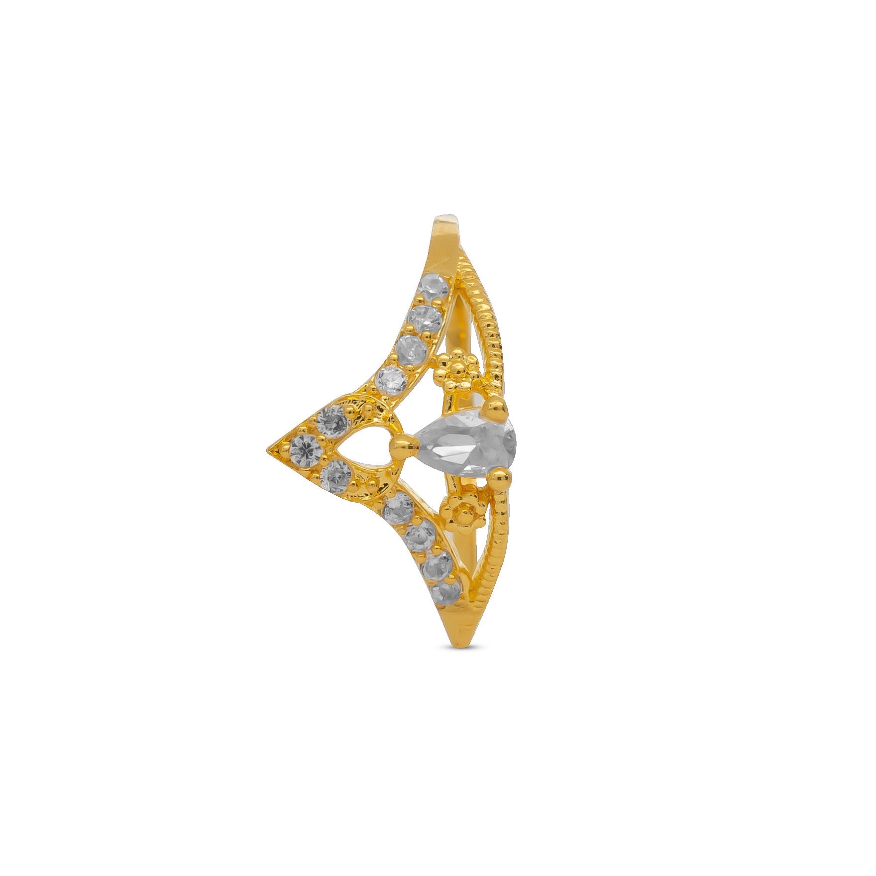 GOLDEN STONE RING PSR147W-021