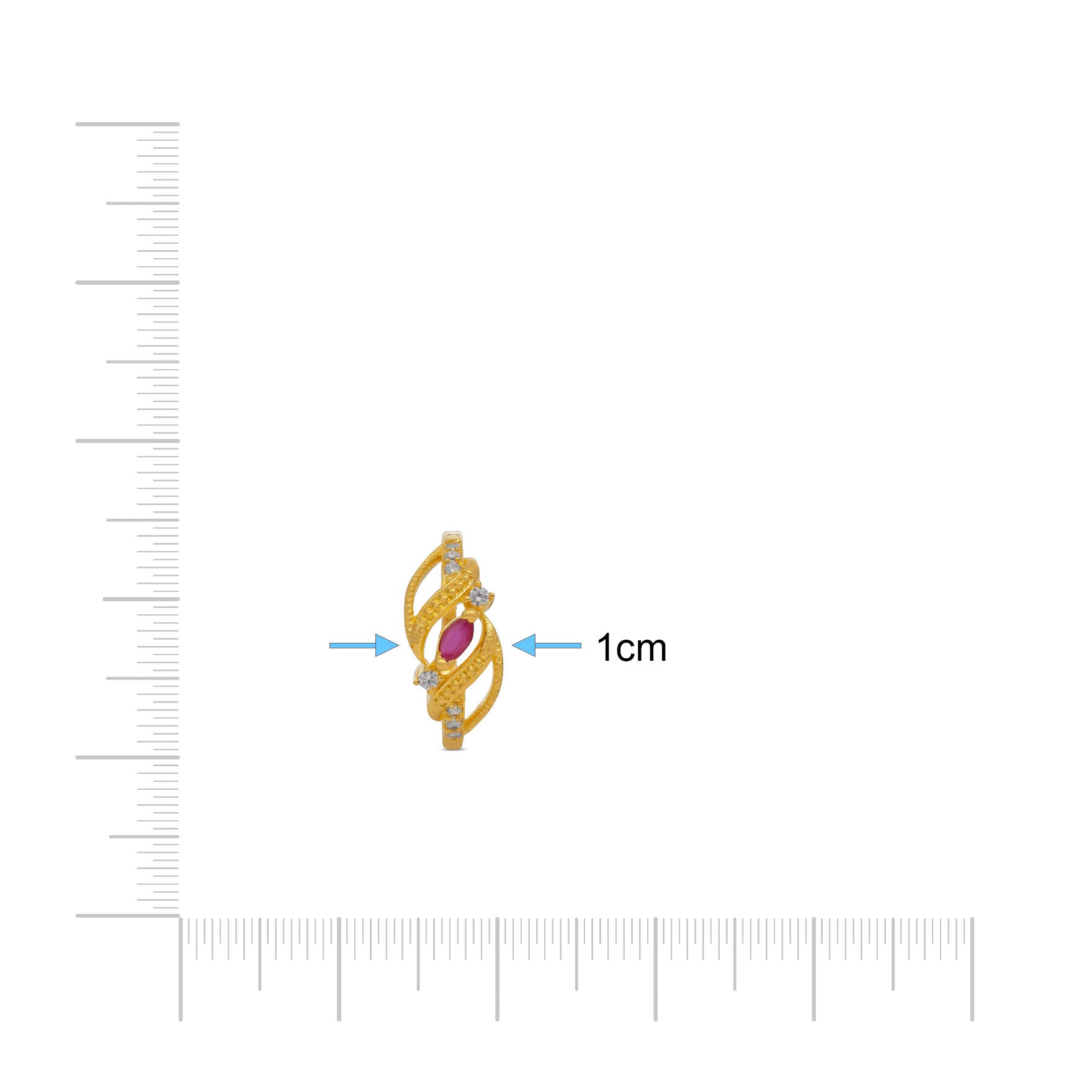 GOLDEN STONE RING PSR161WR-021