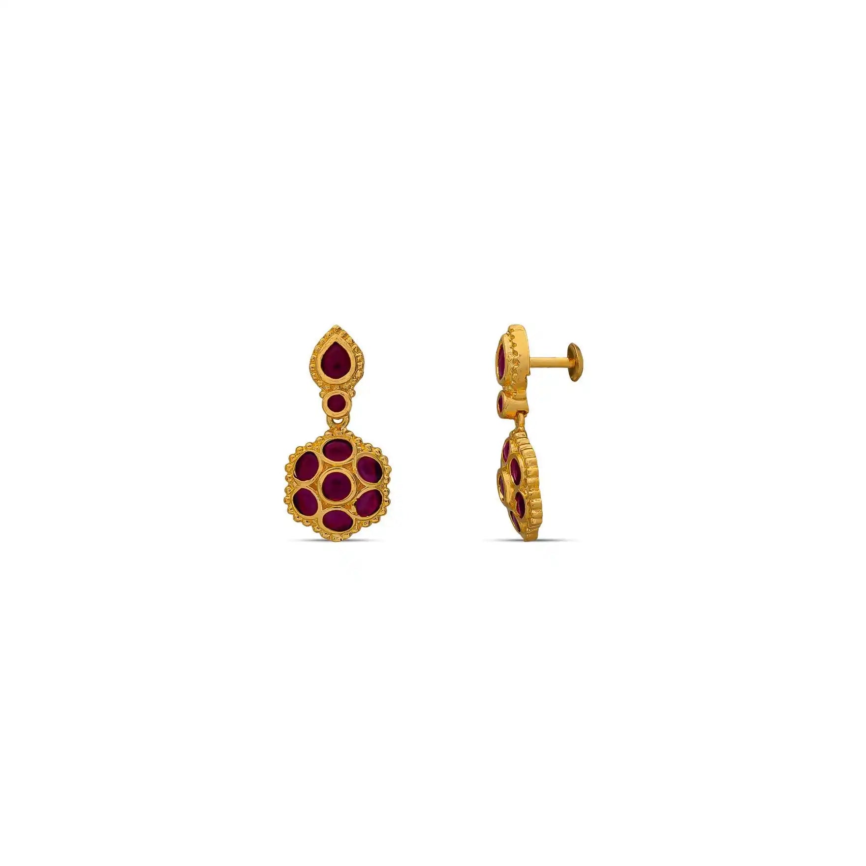 Gheru Stone Stud PSGRHSTSR37R-061