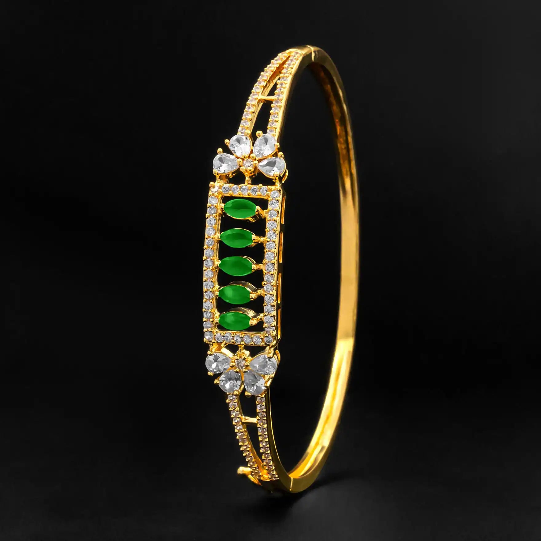 Stone Bracelet Bangle PSBRB12WG-052