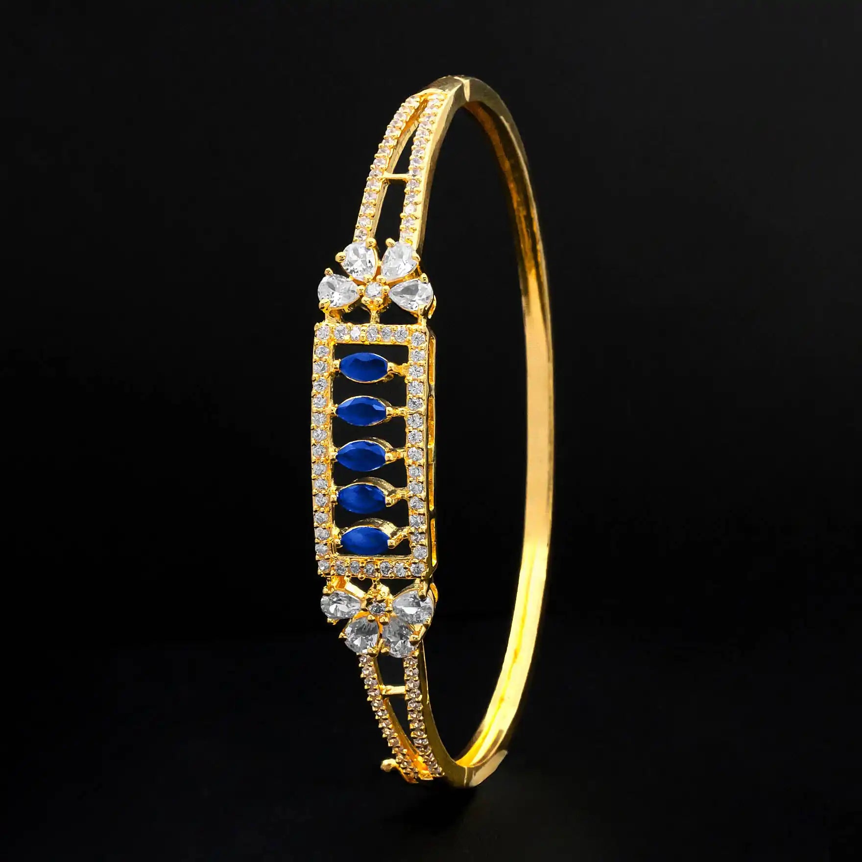 Stone Bracelet Bangle PSBRB12WBL-052