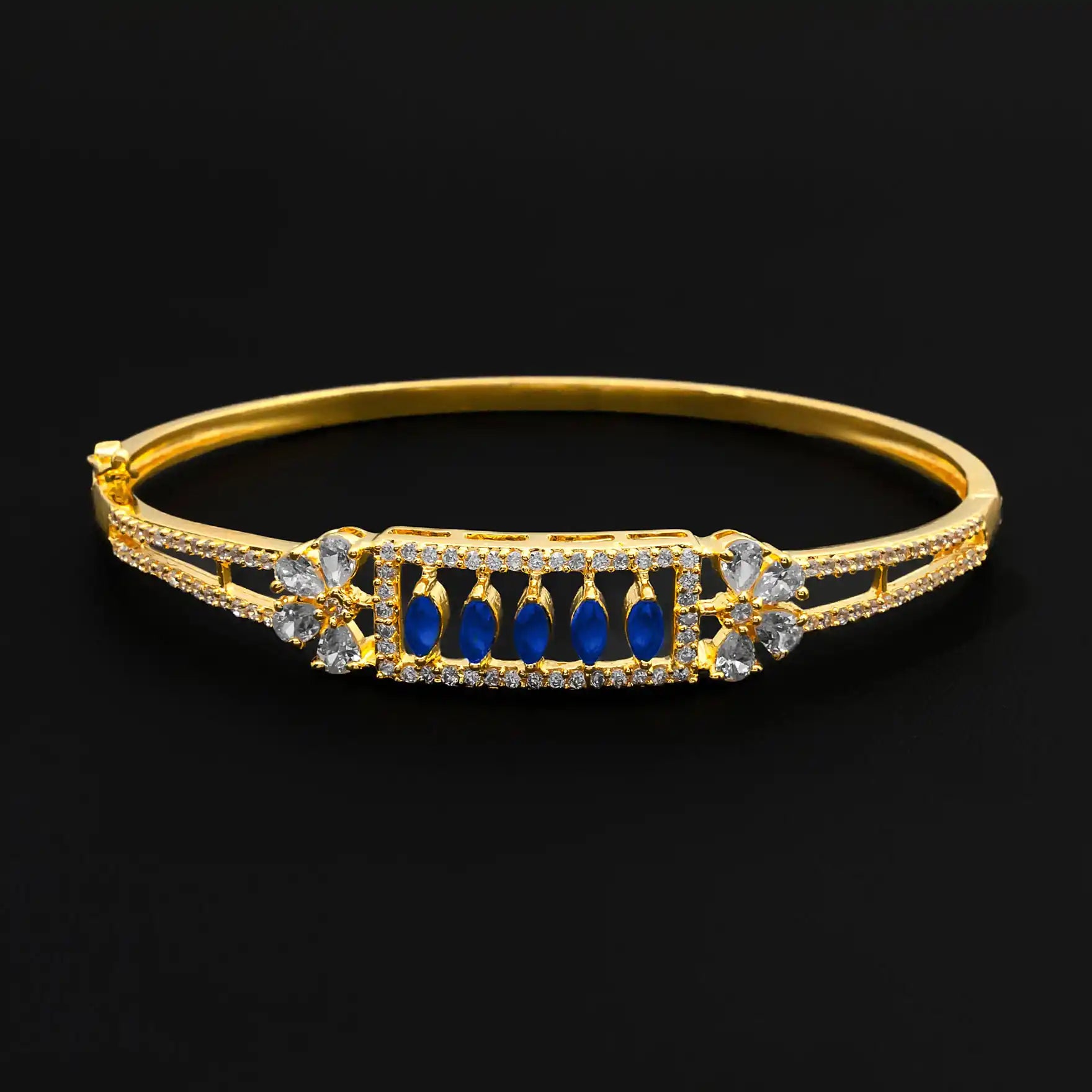 Stone Bracelet Bangle PSBRB12WBL-052