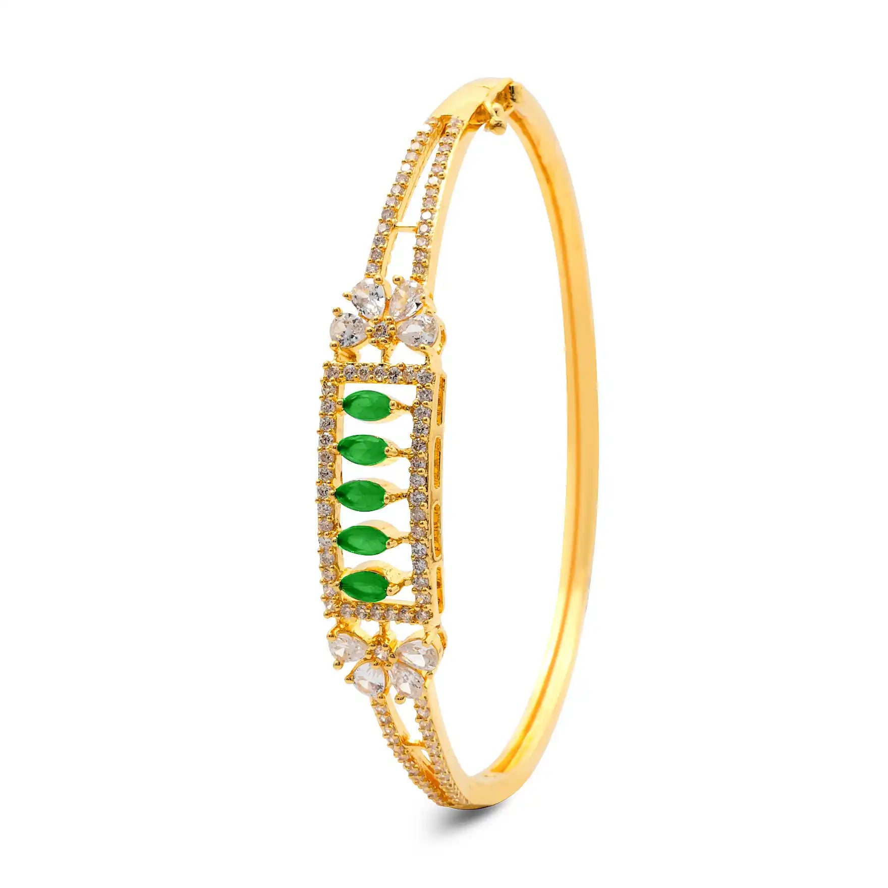 Stone Bracelet Bangle PSBRB12WG-052