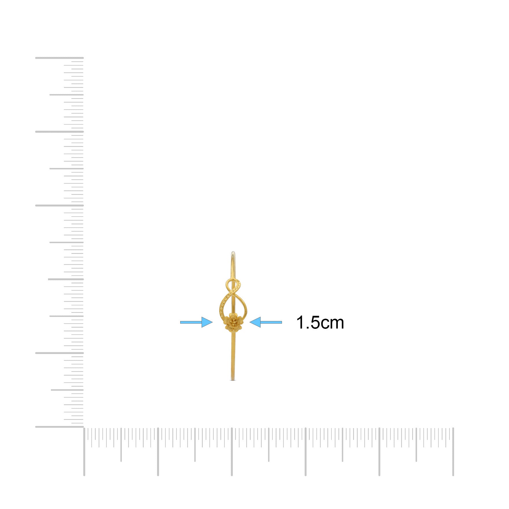 24CT HEAVY Gold Layered BOHO STYLE BANGLE PGB43-061