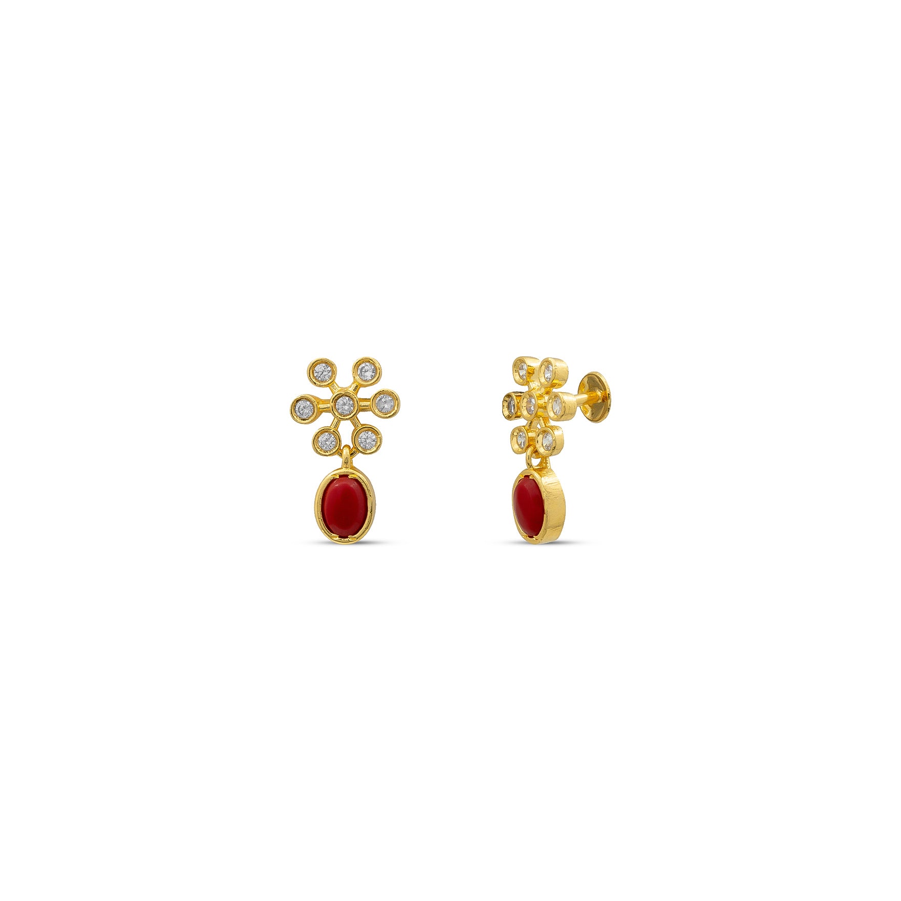 GOLDEN HANGING STUD PSHST242WC-041