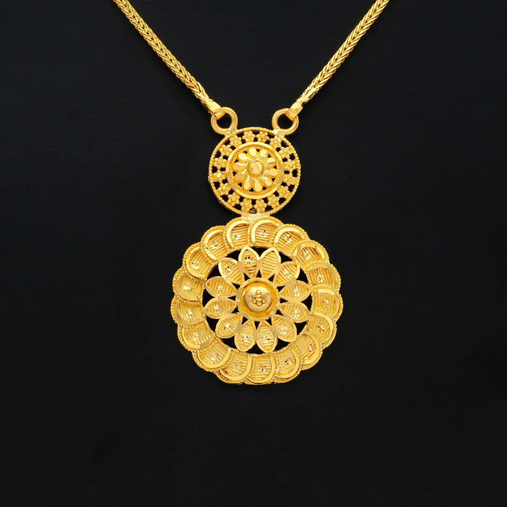 GOLDEN NECKLACE PGNS125-034