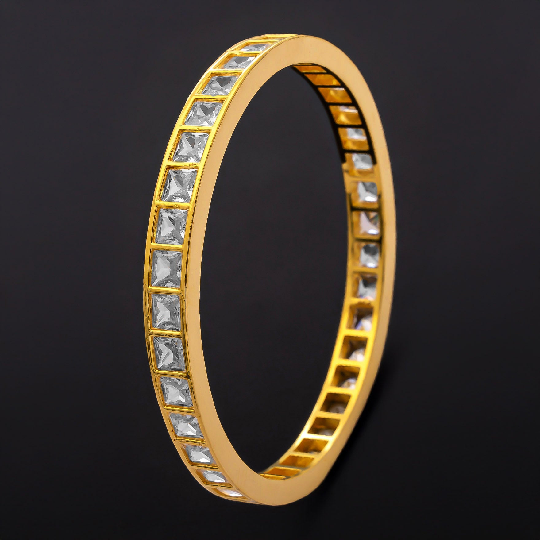 PREMIUM STONE BANGLE PMSB81W-006