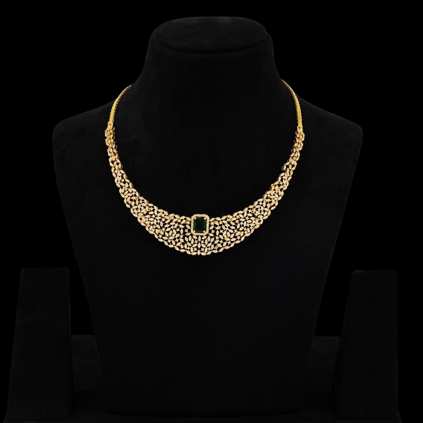 PREMIUM STONE NECKLACE PMSNS10WG-0011, PMSHST35WG-052