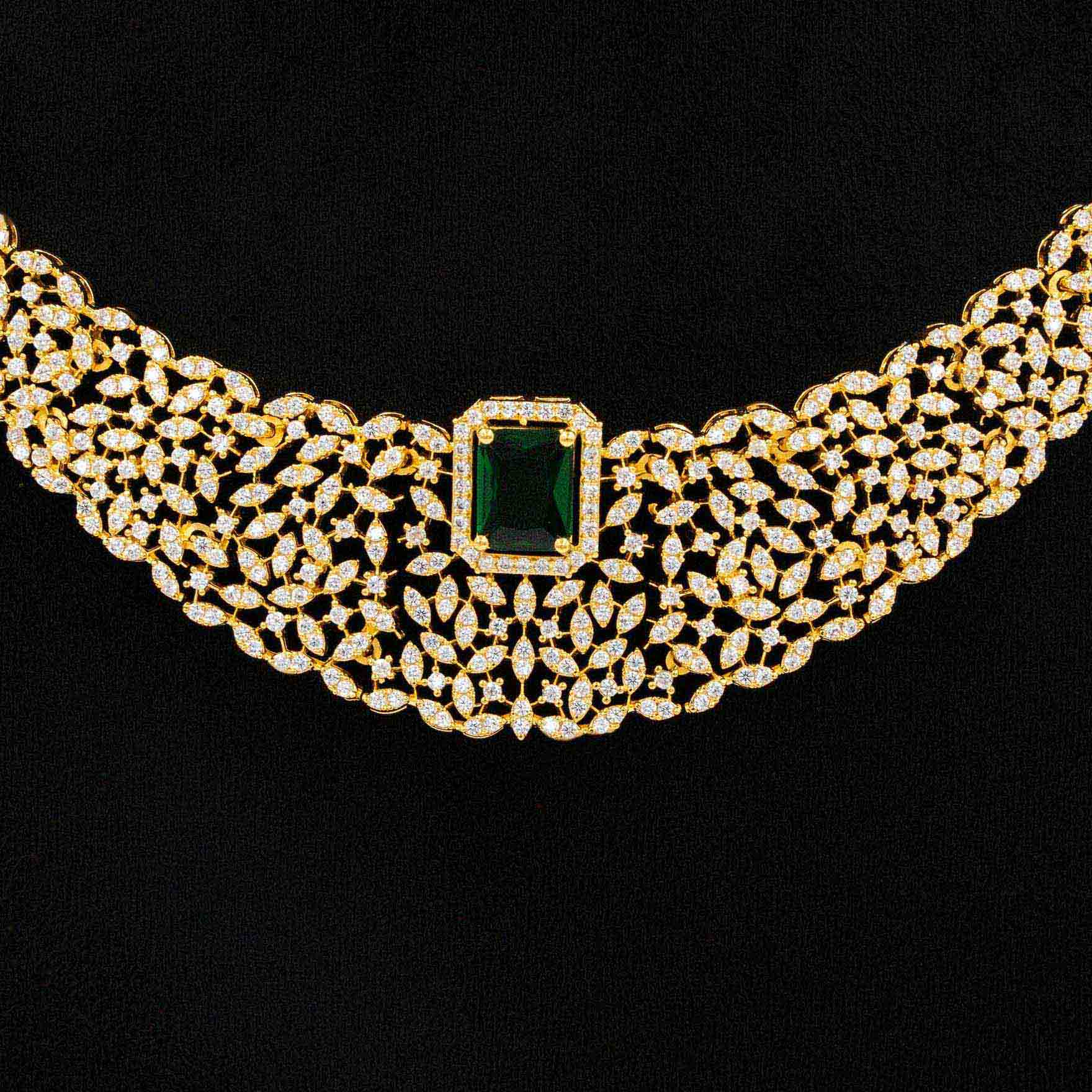 PREMIUM STONE NECKLACE PMSNS10WG-0011, PMSHST35WG-052