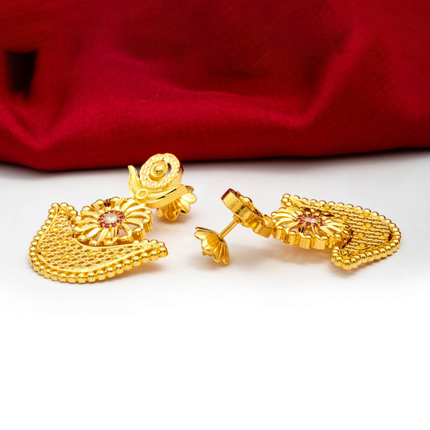 STONE NECKLACE SHORT WITH GOLDEN STUD PSNS11WR-0321, PSHST60WR-081