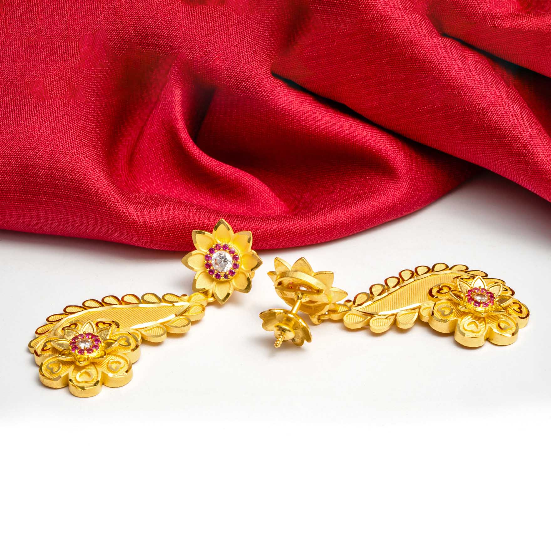 STONE NECKLACE LONG WITH GOLDEN STUD PSNS14WR-0321, PSHST62WR-081