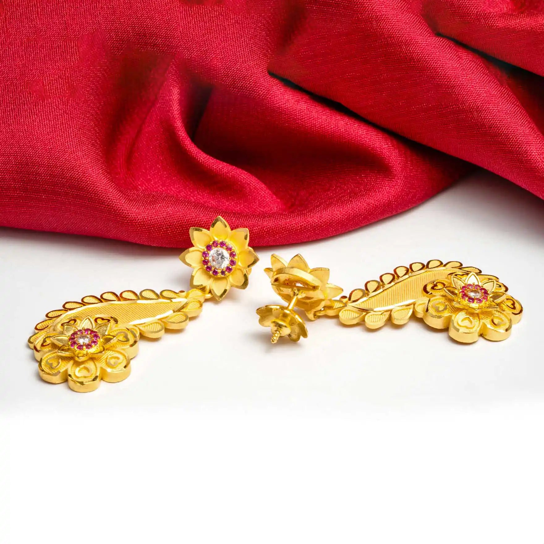 STONE NECKLACE LONG WITH GOLDEN STUD PSNS14WR-0321, PSHST62WR-081