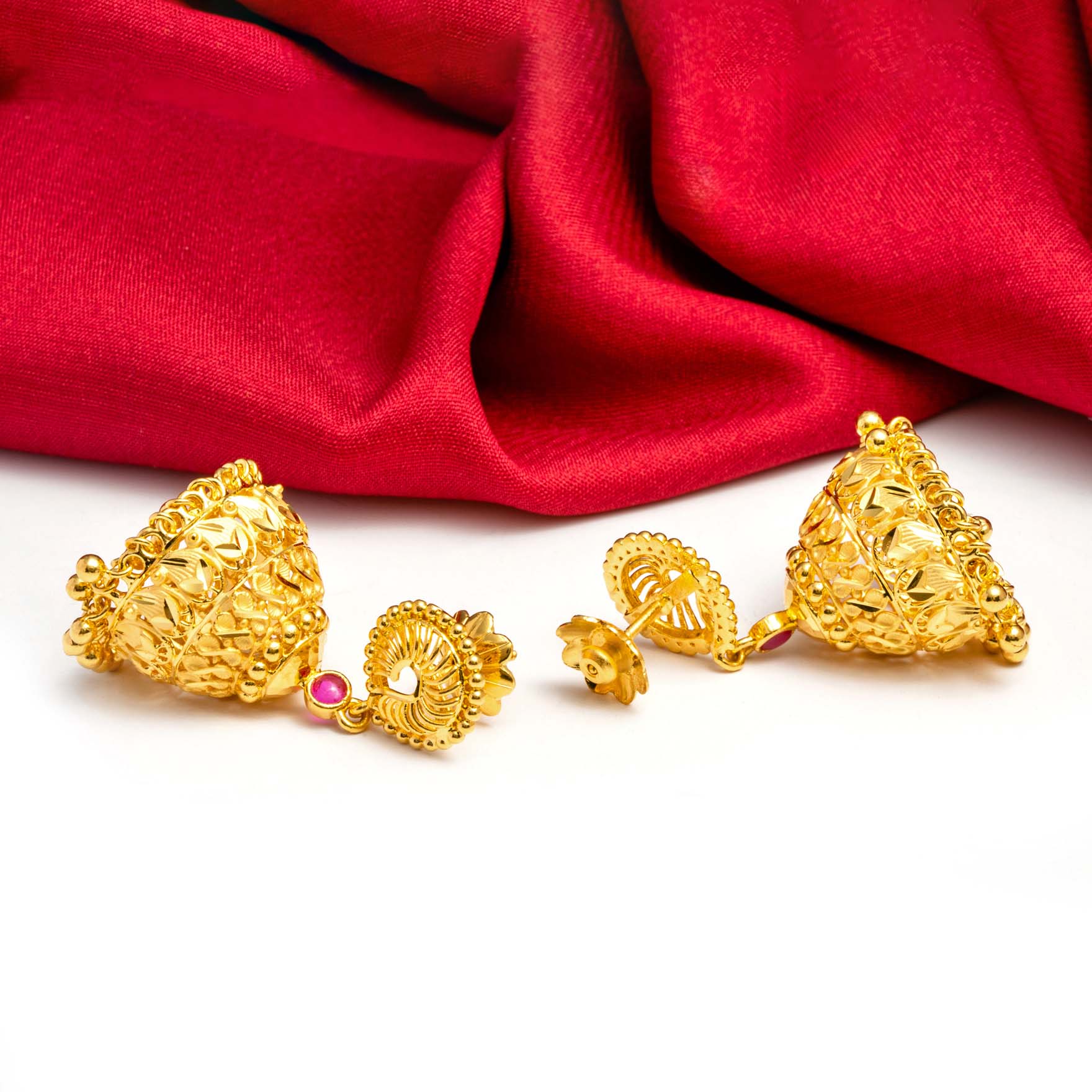 STONE NECKLACE LONG WITH GOLDEN STUD PSNS18R-0321, PSJST5R-082