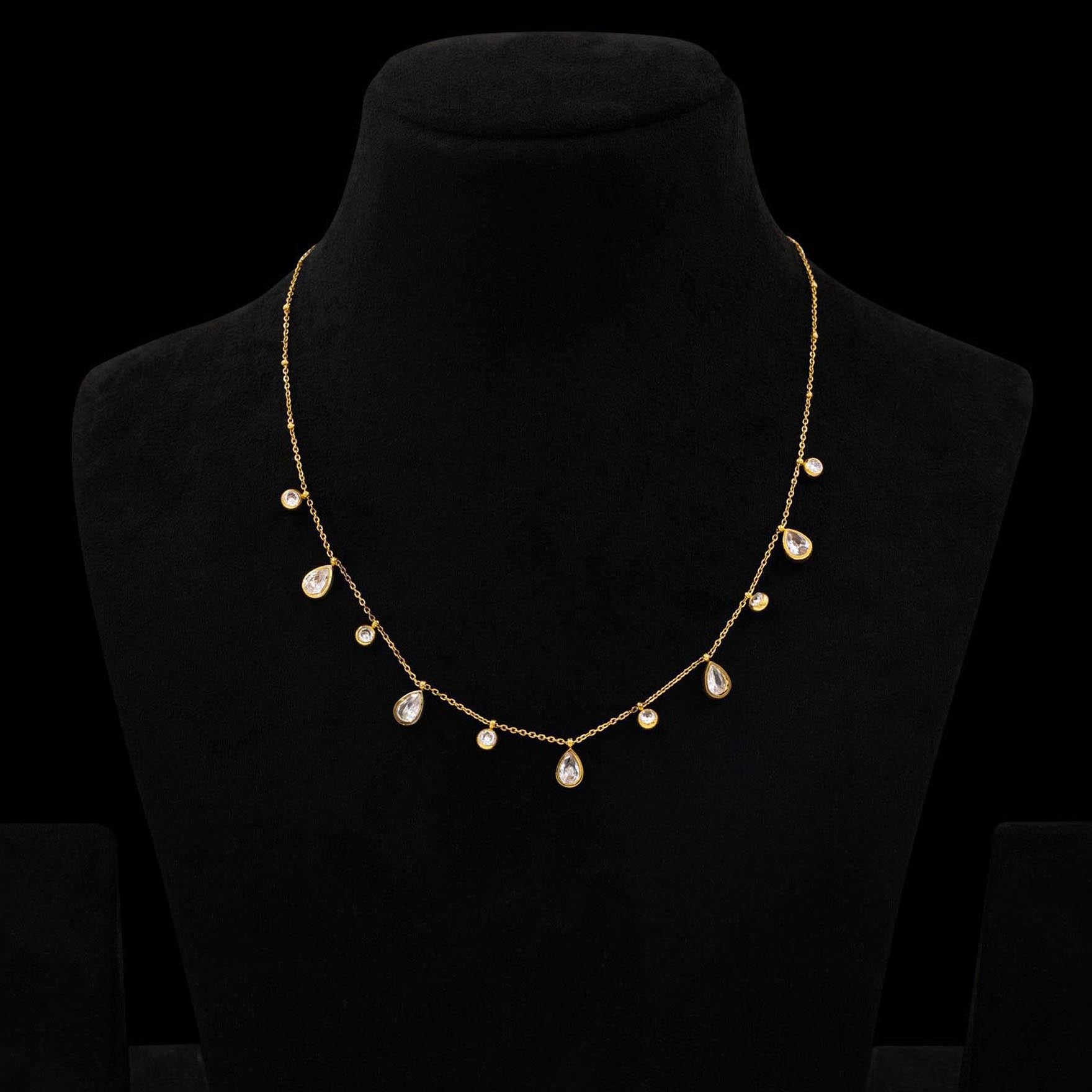 Stone Necklace PSNS12W-003