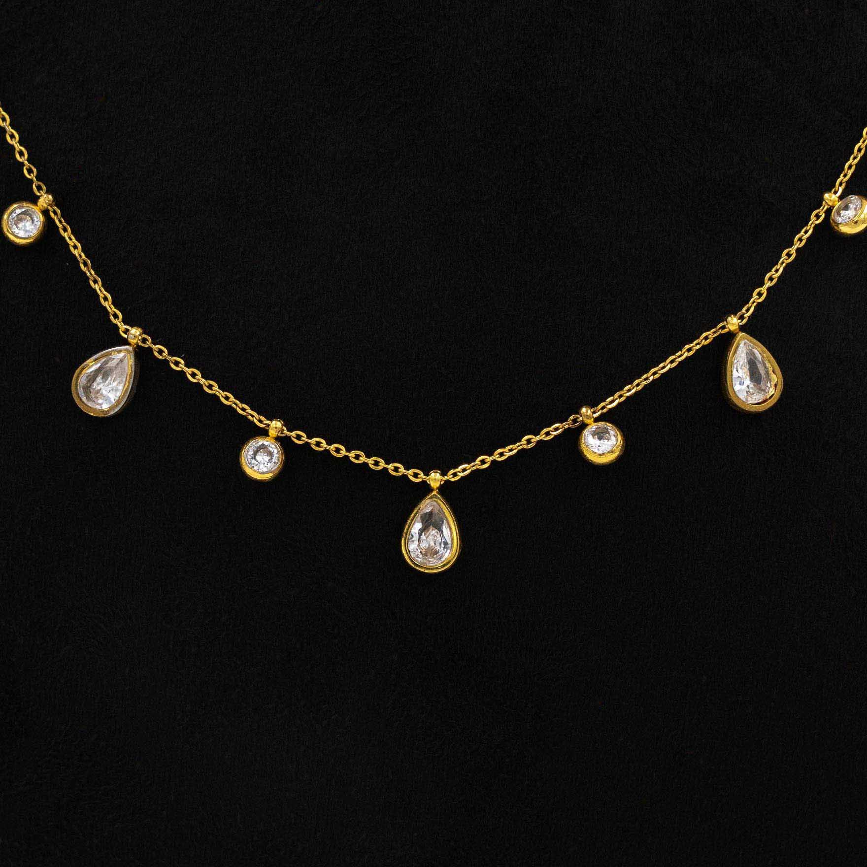 Stone Necklace PSNS12W-003