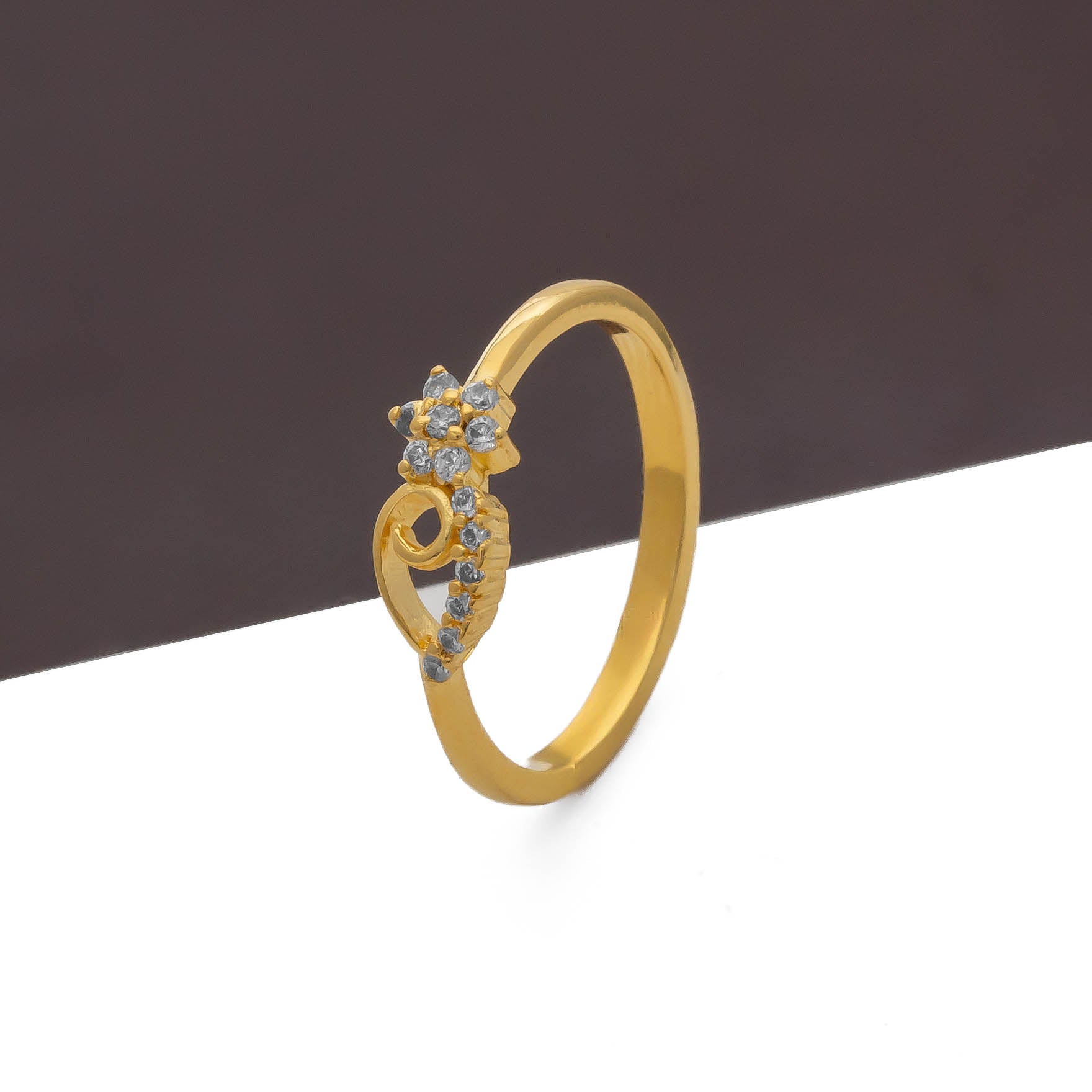 GOLDEN STONE RING PSR21W-041