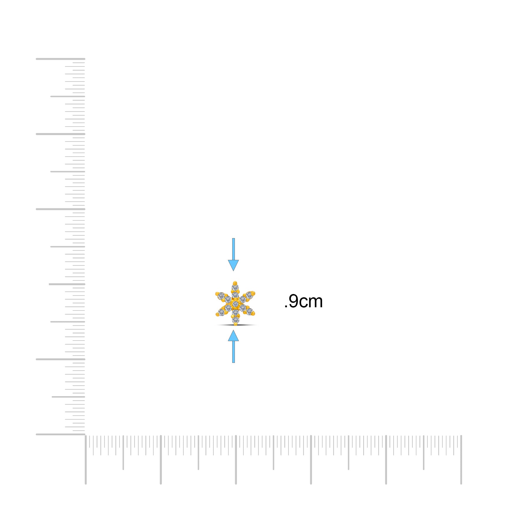 NOSE PIN PSNP496W-05