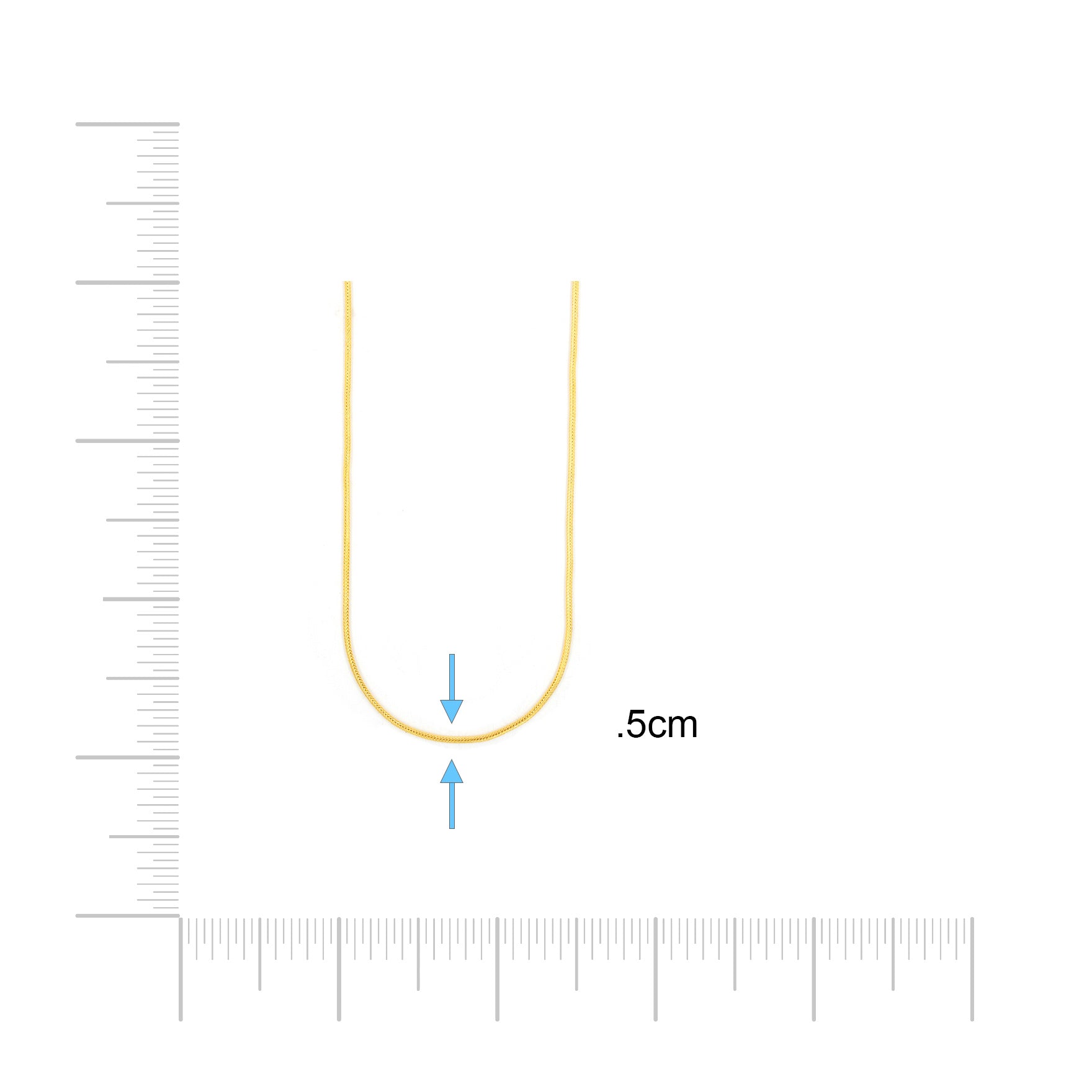 Gold chain PCPR17-007