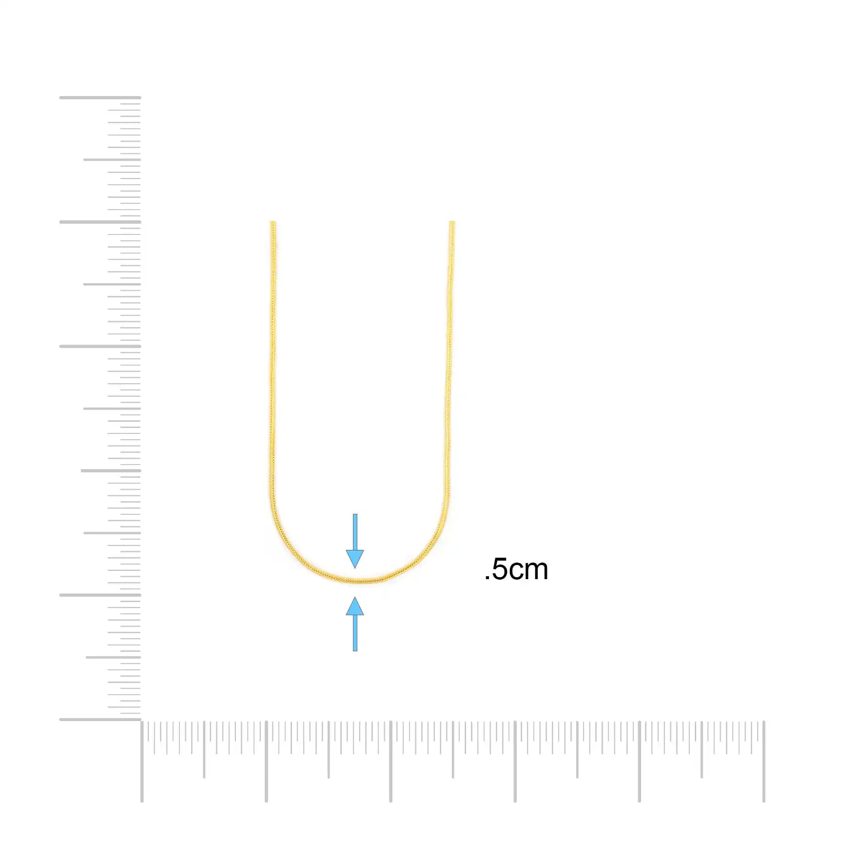 Gold chain PCPR17-007