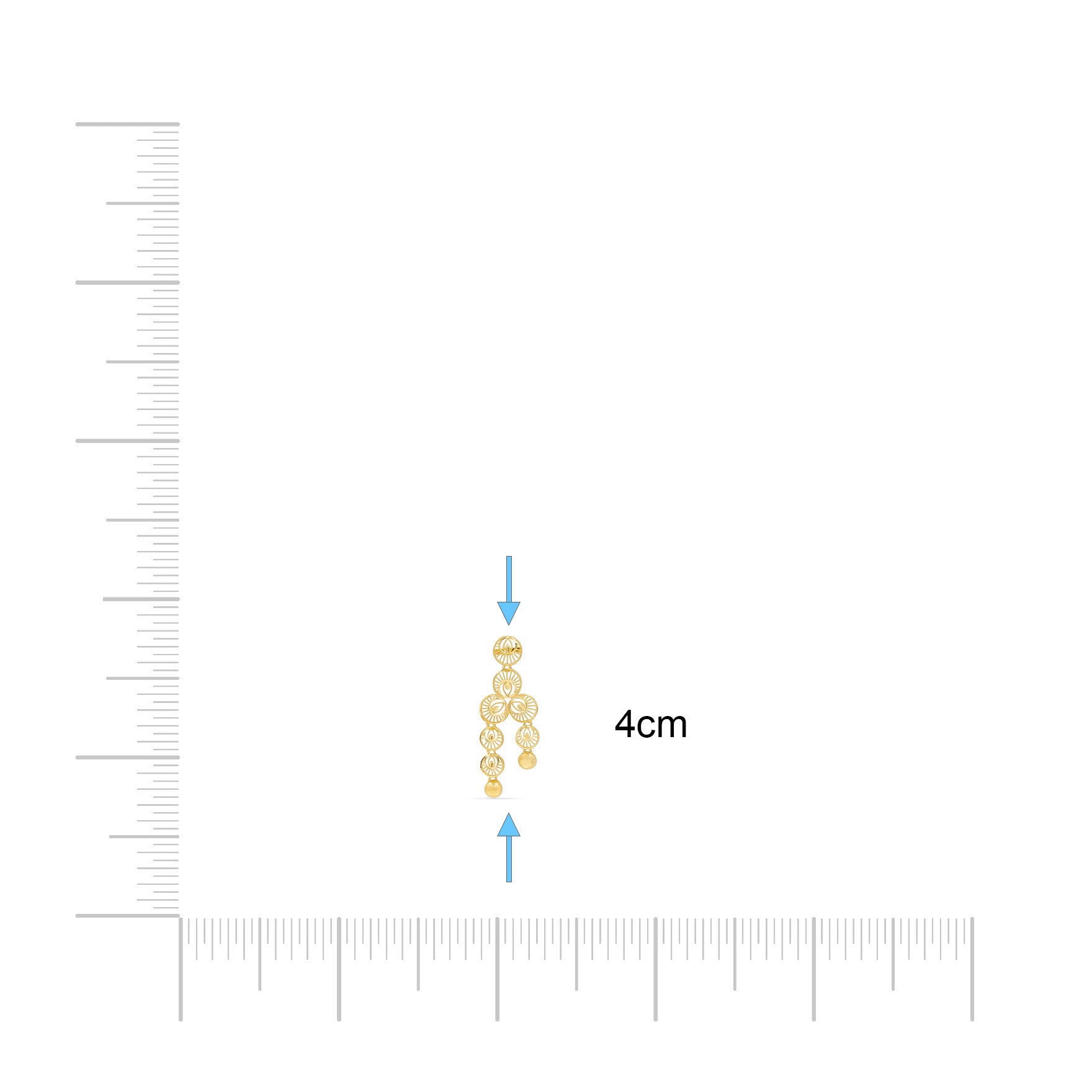 GOLDEN NECKLACE SHORT WITH GOLDEN STUD PGNS15-085, PGHST6-061