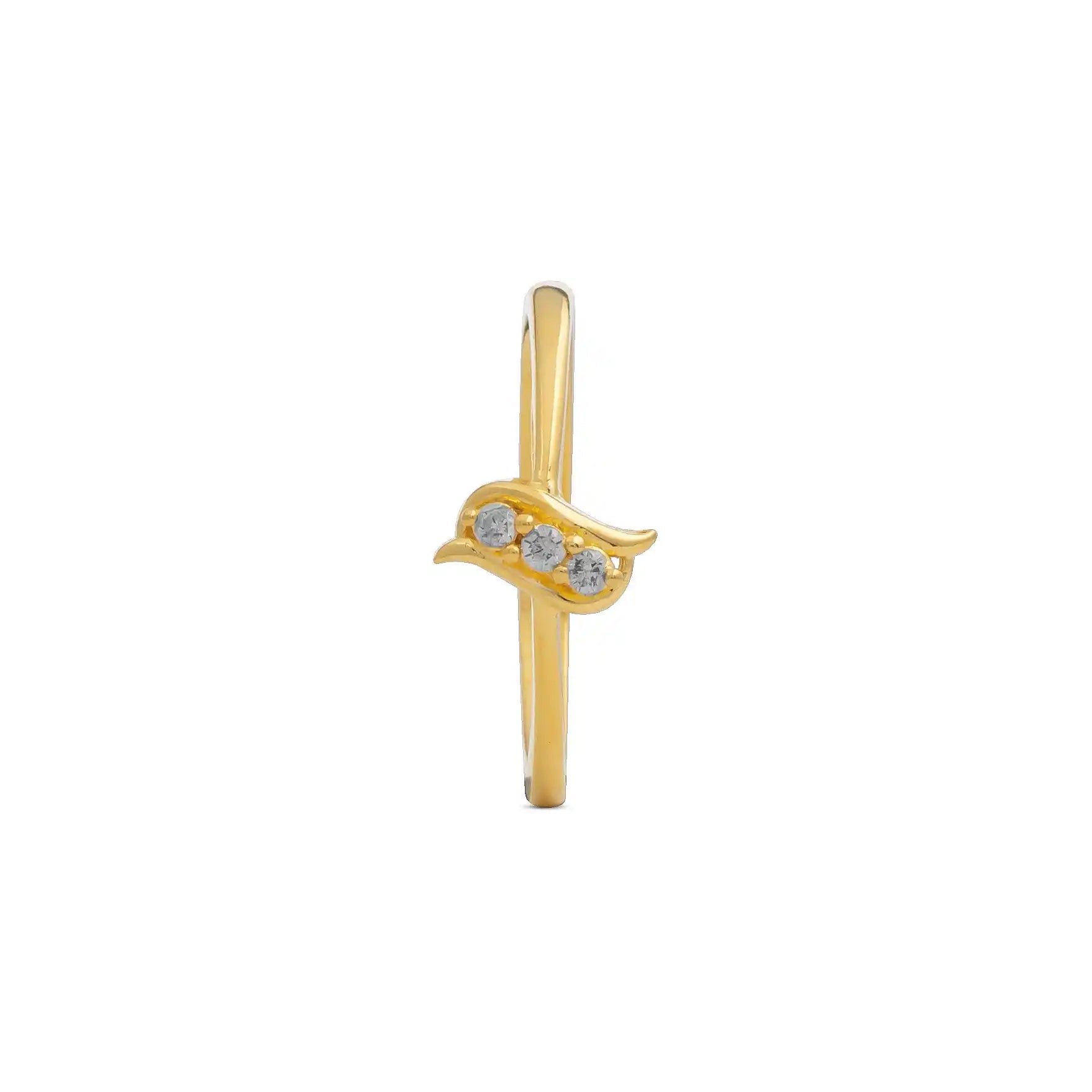GOLDEN STONE RING PSR19W-041