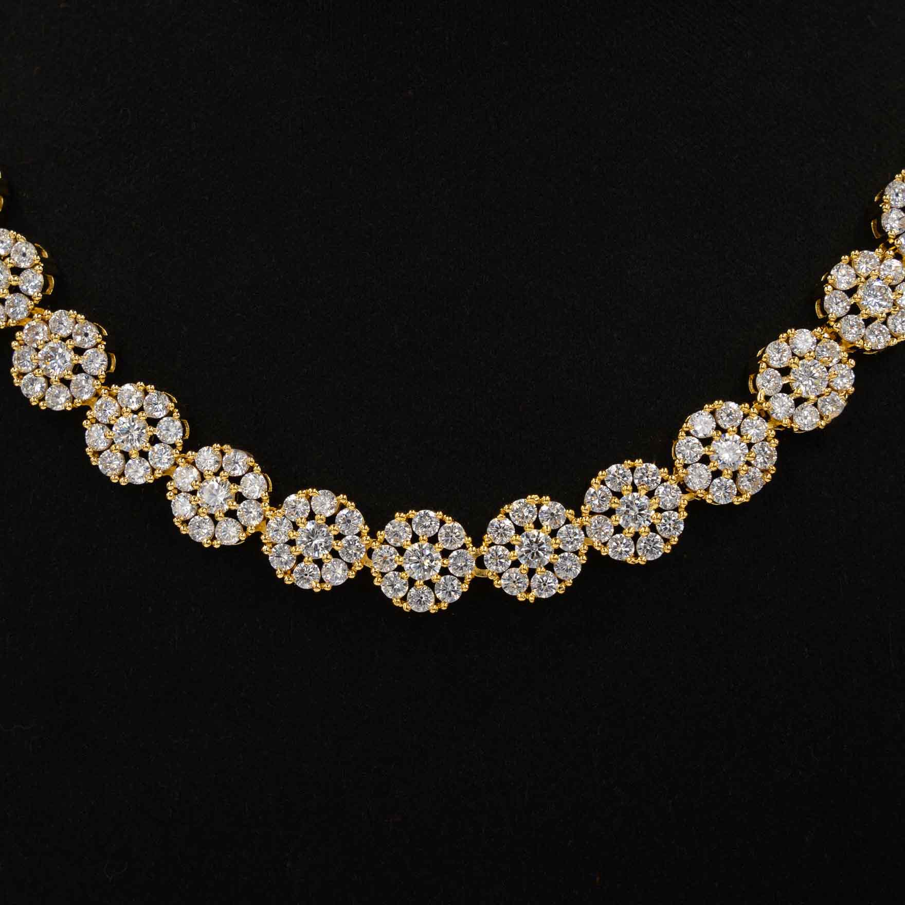Gold Necklace PMSNS32W-008, PMSHST36W-022