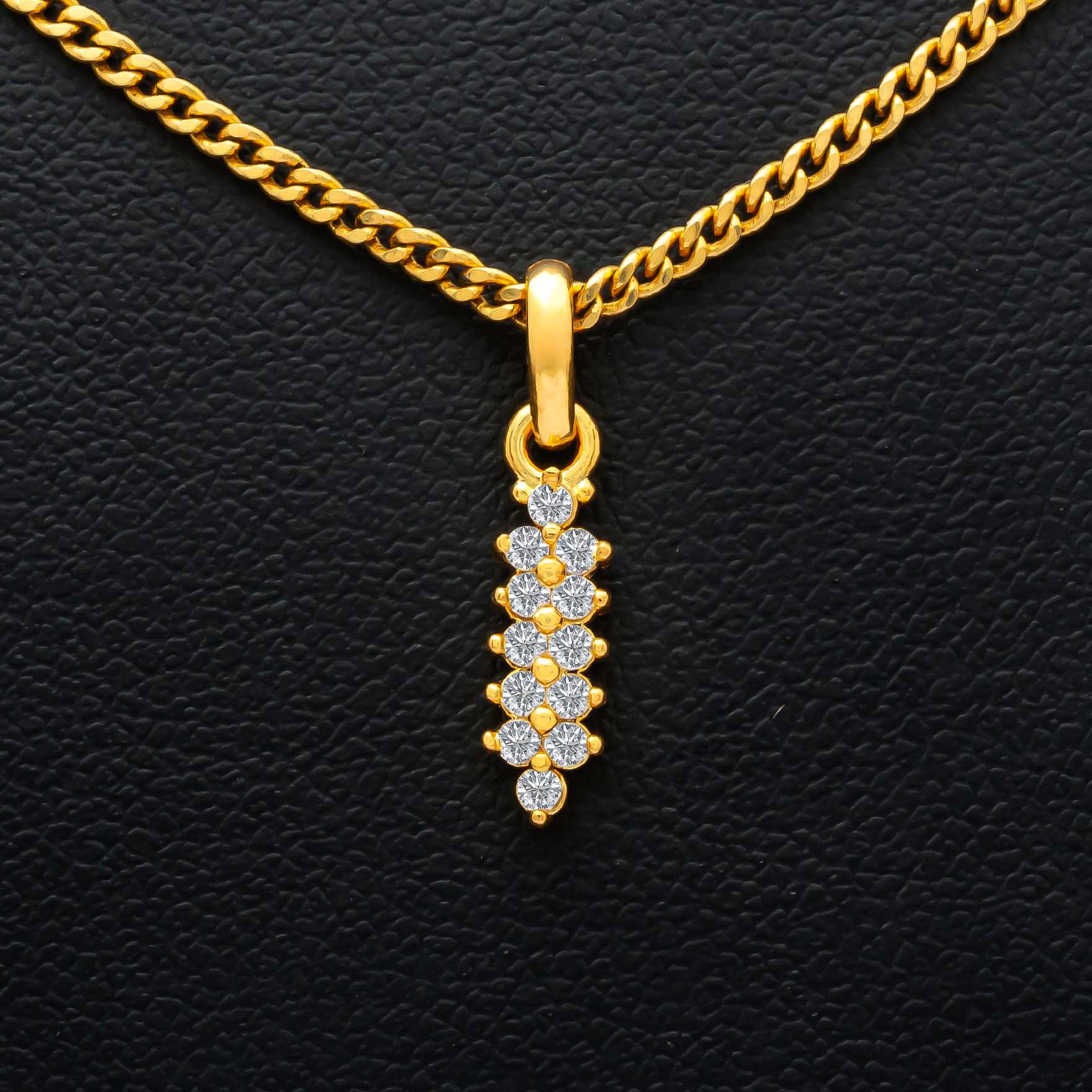 GOLDEN STONE PENDENT PSLT341W-09