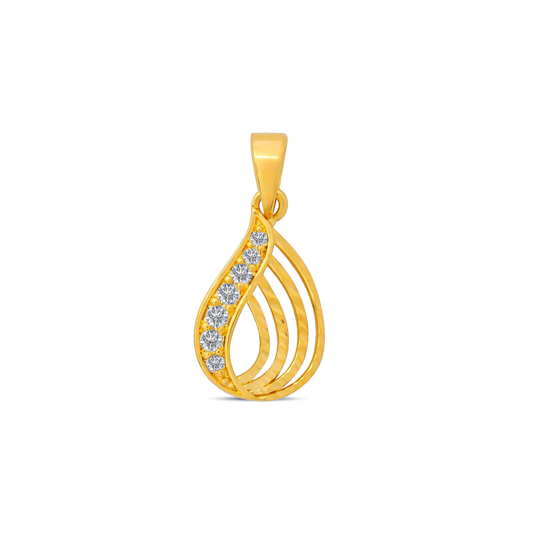 GOLDEN STONE PENDENT PSLT313W-09