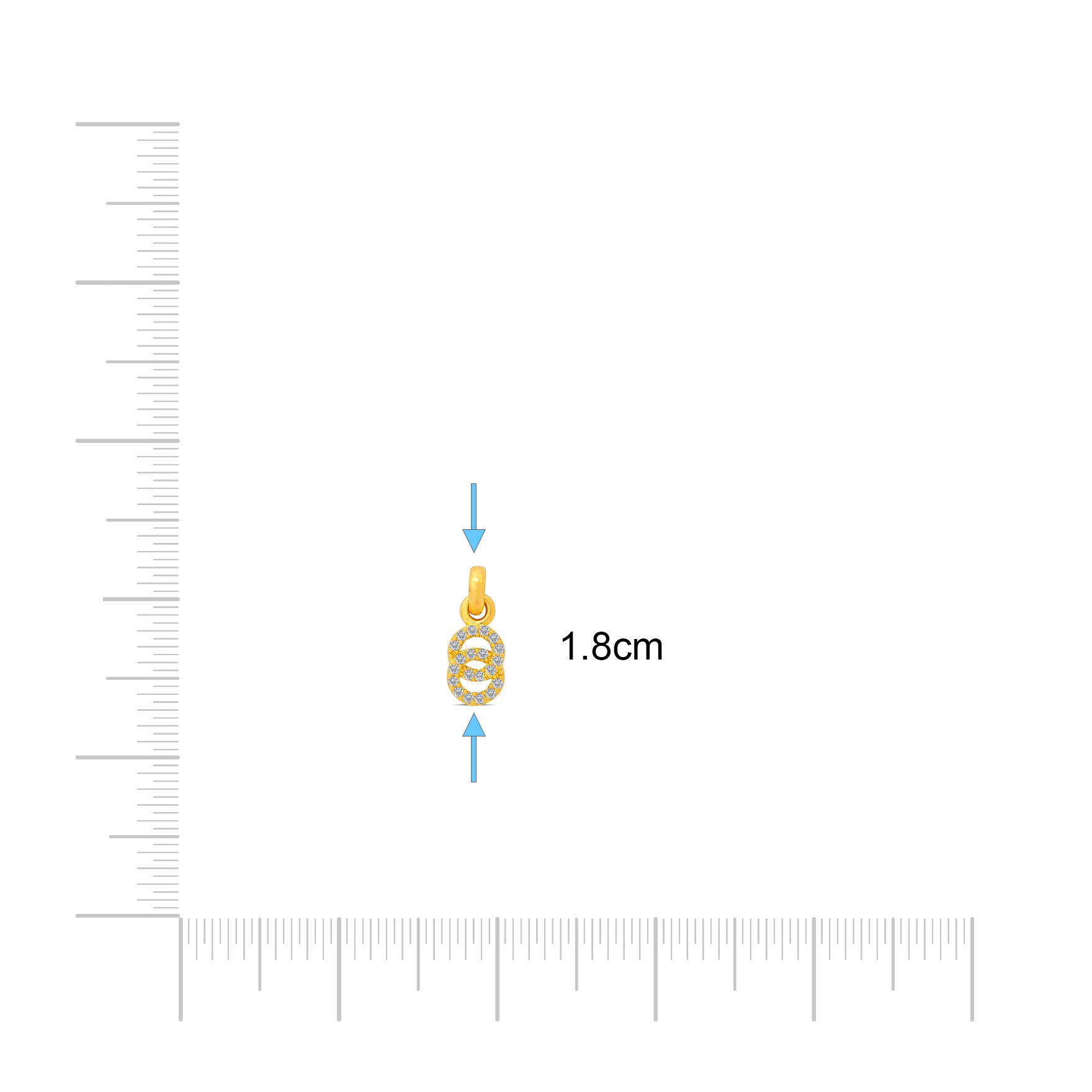 GOLDEN STONE PENDENT PSLT343W-09