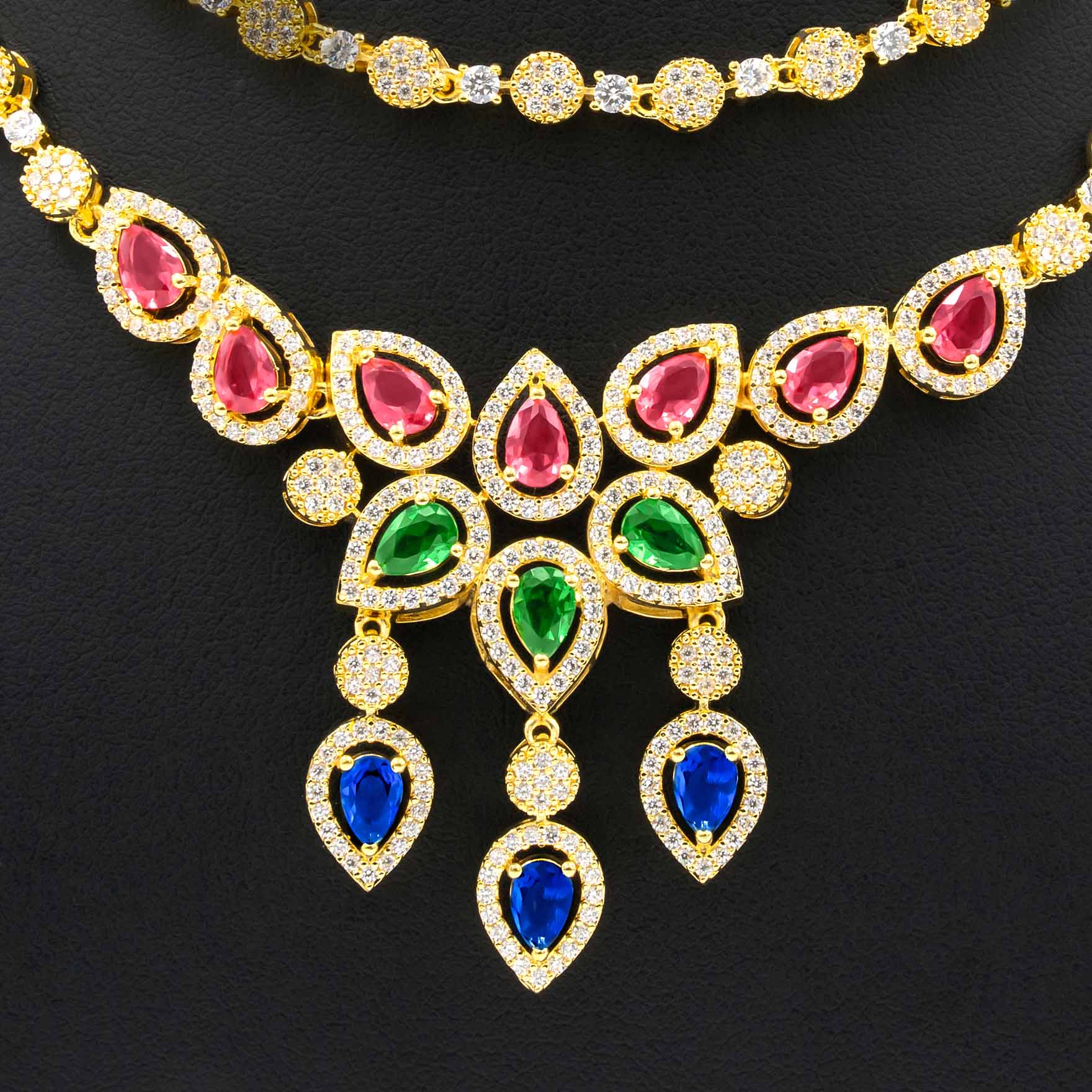 PREMIUM STONE NECKLACE SHORT PMSNS4M-0021, PMSHST14M-052